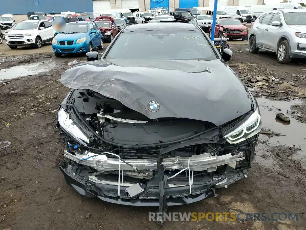5 Photograph of a damaged car WBAGV4C09NCK23692 BMW 8 SERIES 2022