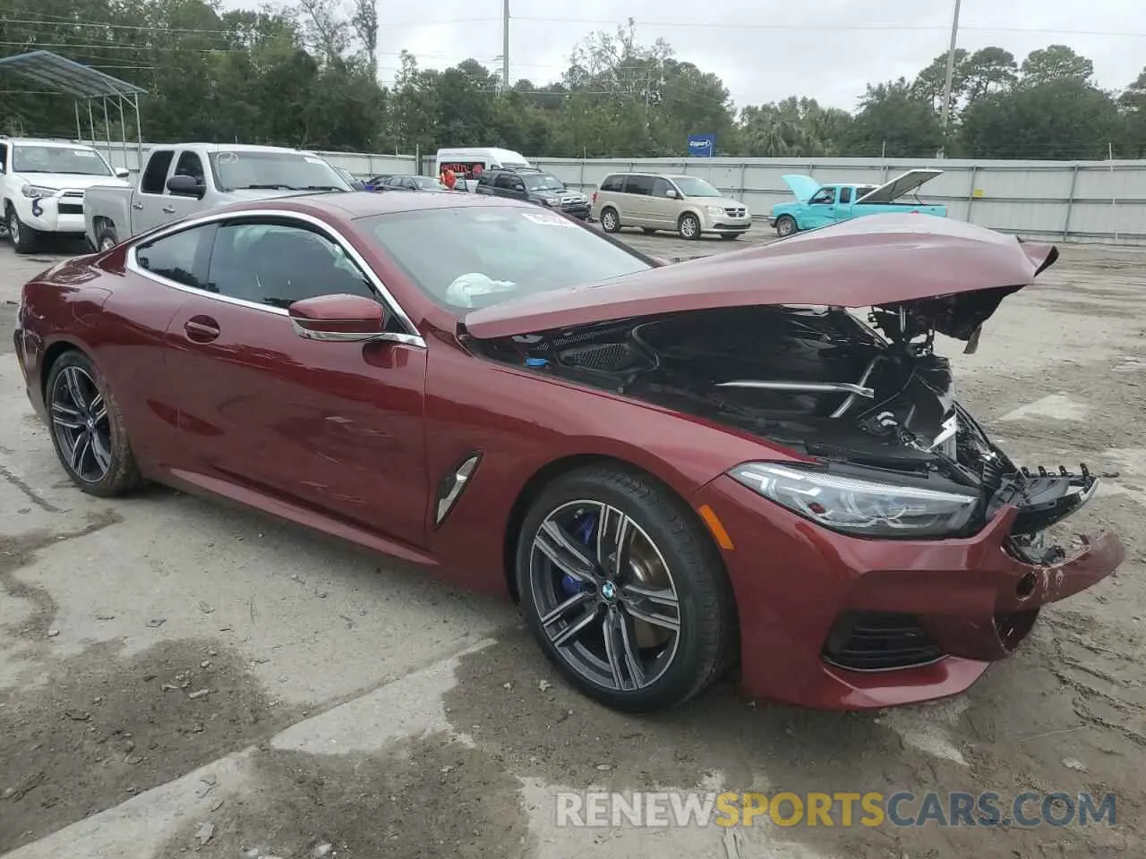 4 Photograph of a damaged car WBAAE4C01PCL37744 BMW 8 SERIES 2023