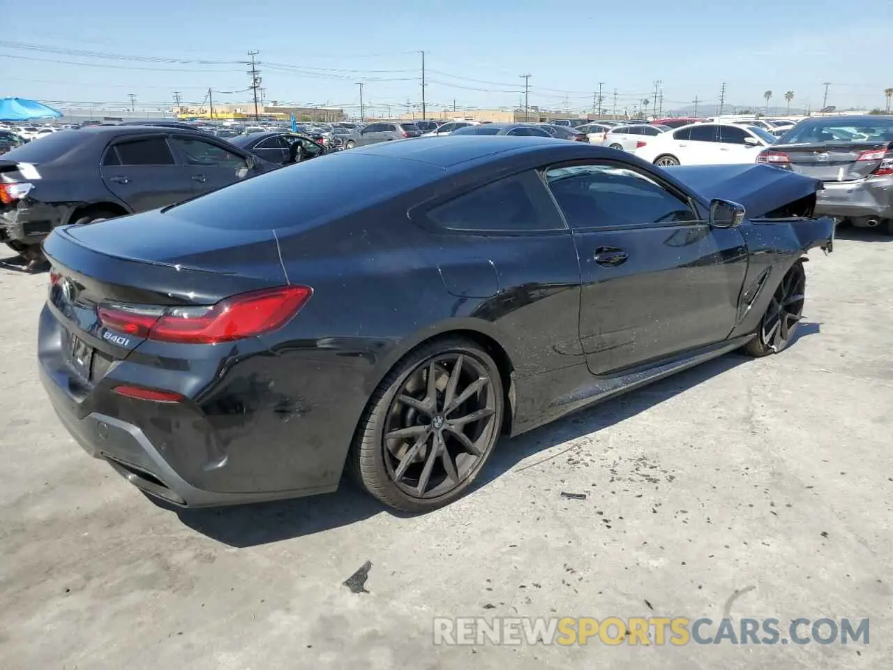 3 Фотография поврежденного автомобиля WBAAE4C05RCN32734 BMW 8 SERIES 2024