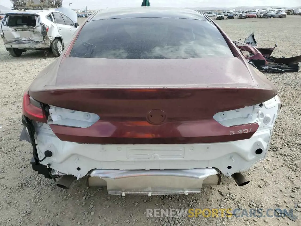6 Фотография поврежденного автомобиля WBAGV2C02RCR06229 BMW 8 SERIES 2024