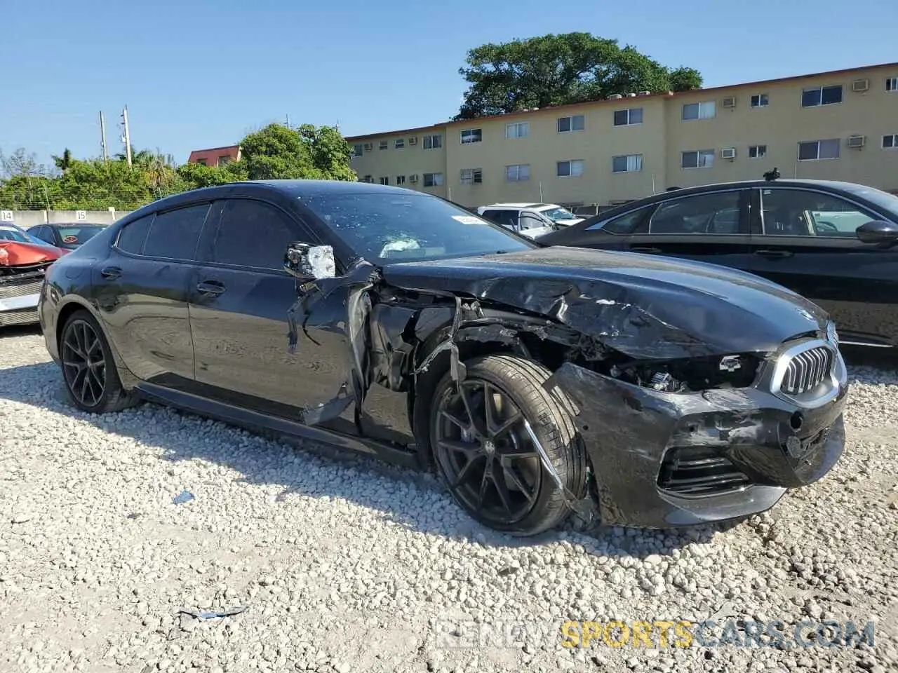4 Photograph of a damaged car WBAGV4C03RCR02184 BMW 8 SERIES 2024