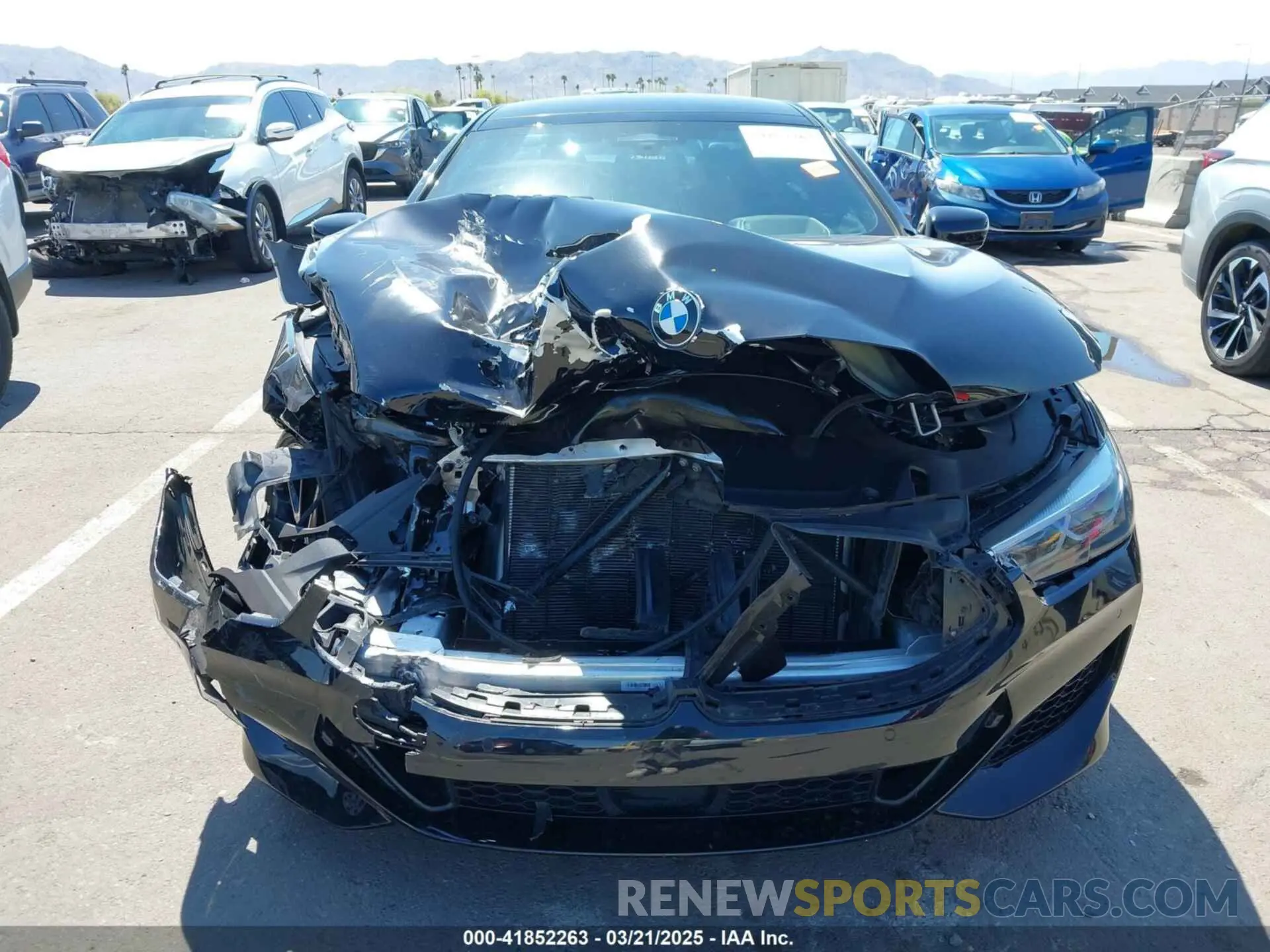6 Photograph of a damaged car WBAGV2C06NCH71589 BMW 840 GRAN COUPE 2022