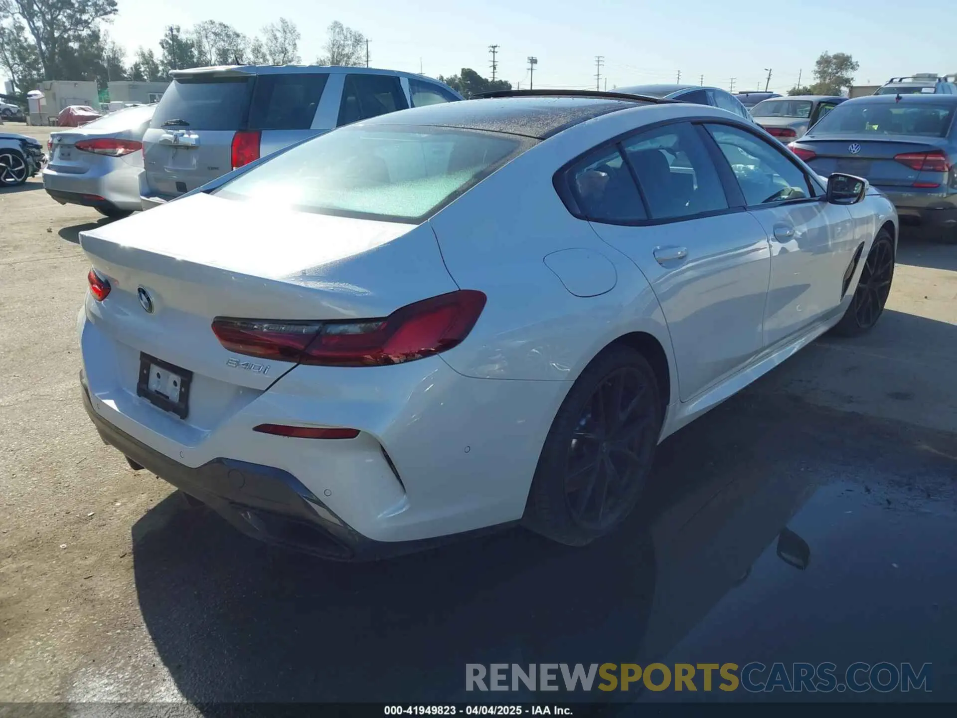 4 Фотография поврежденного автомобиля WBAGV2C06RCR88952 BMW 840 GRAN COUPE 2024