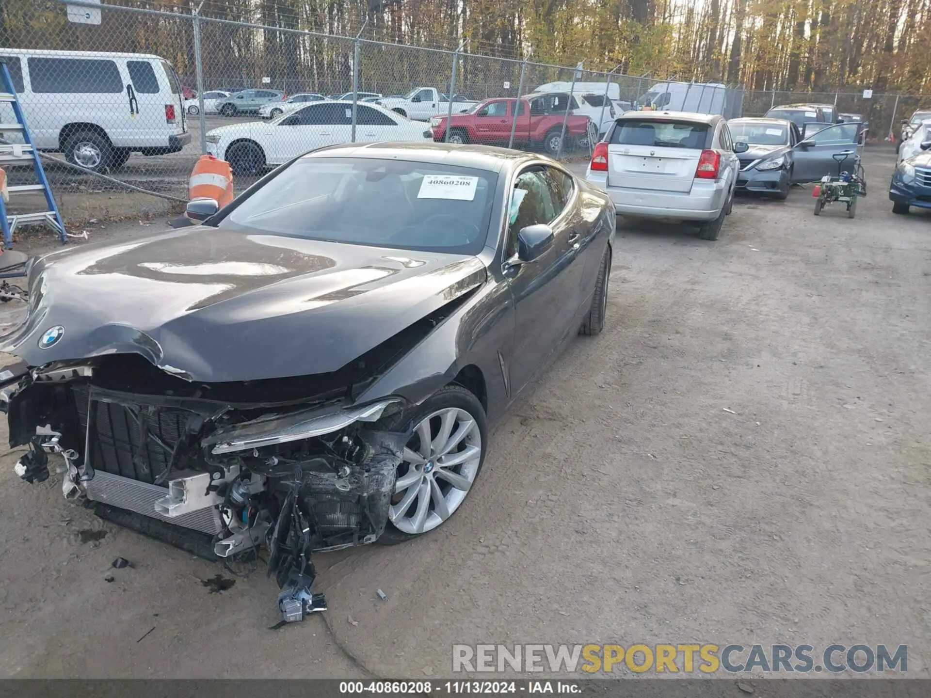 2 Фотография поврежденного автомобиля WBAAE4C05LCE38248 BMW 840I 2020
