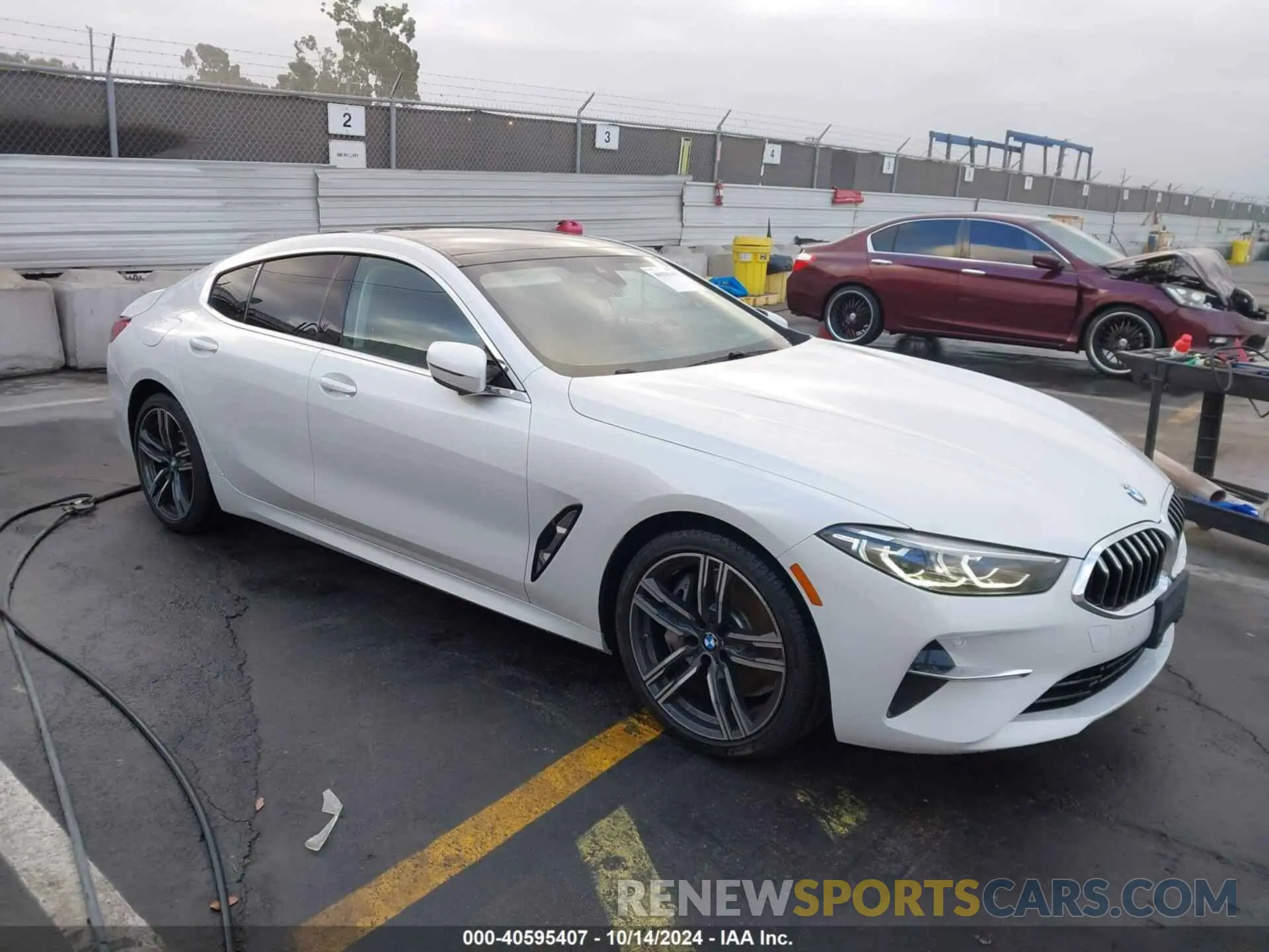1 Photograph of a damaged car WBAGV2C06LCD43468 BMW 840I 2020