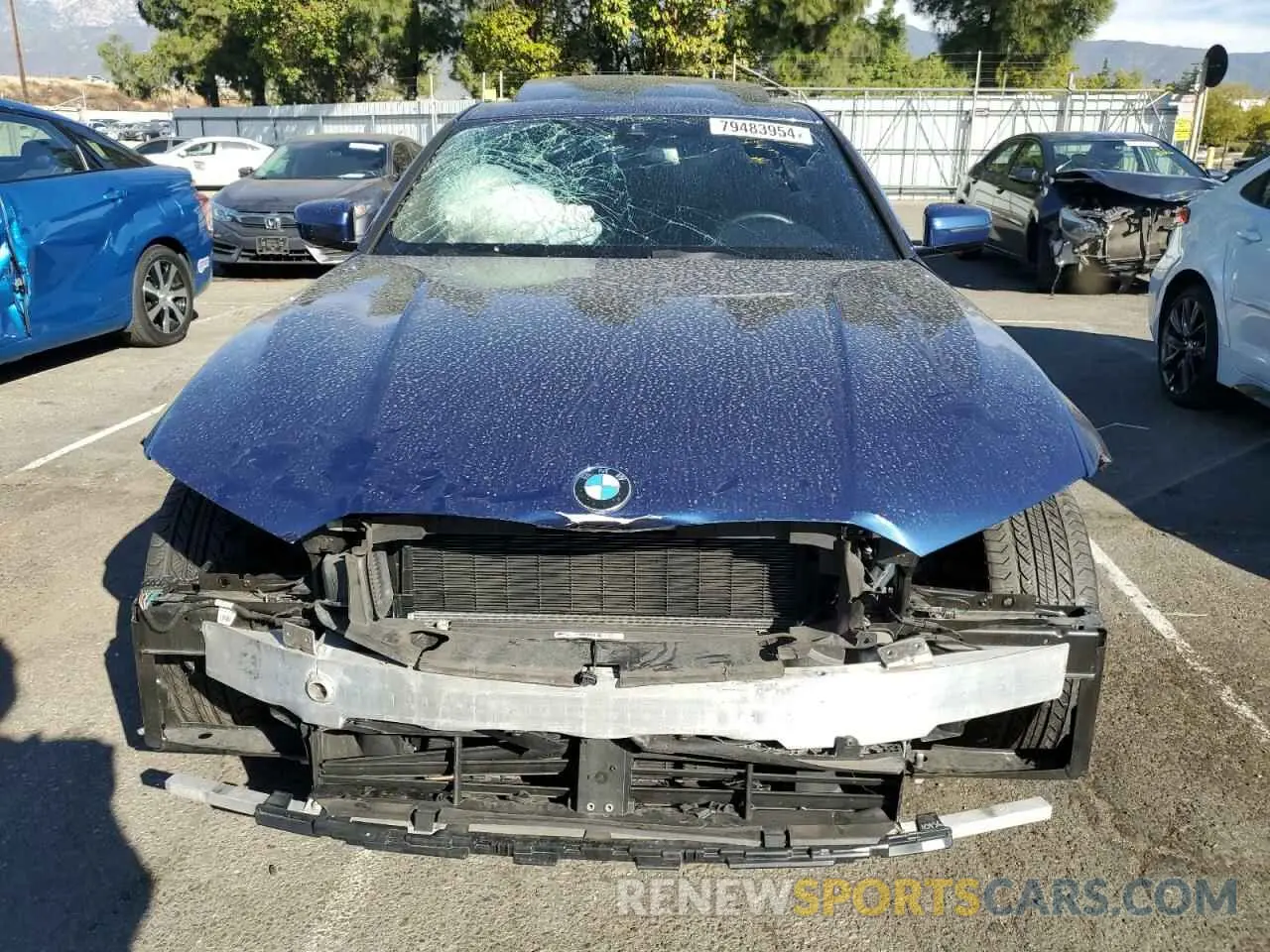 5 Фотография поврежденного автомобиля 3MW5R1J03M8C05708 BMW ALL OTHER 2021