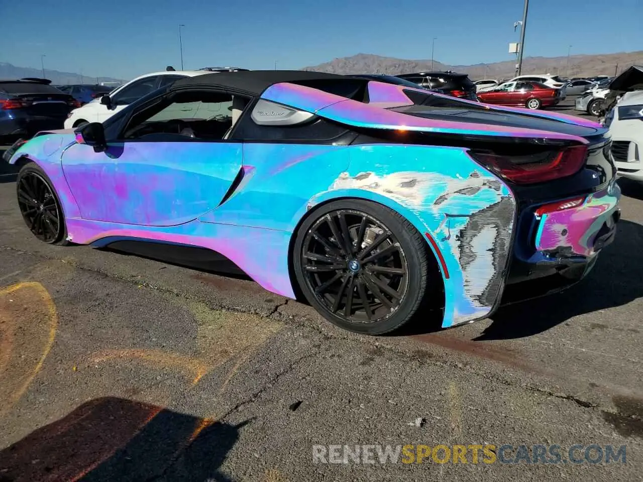 2 Photograph of a damaged car WBY2Z6C56K7D09508 BMW I SERIES 2019
