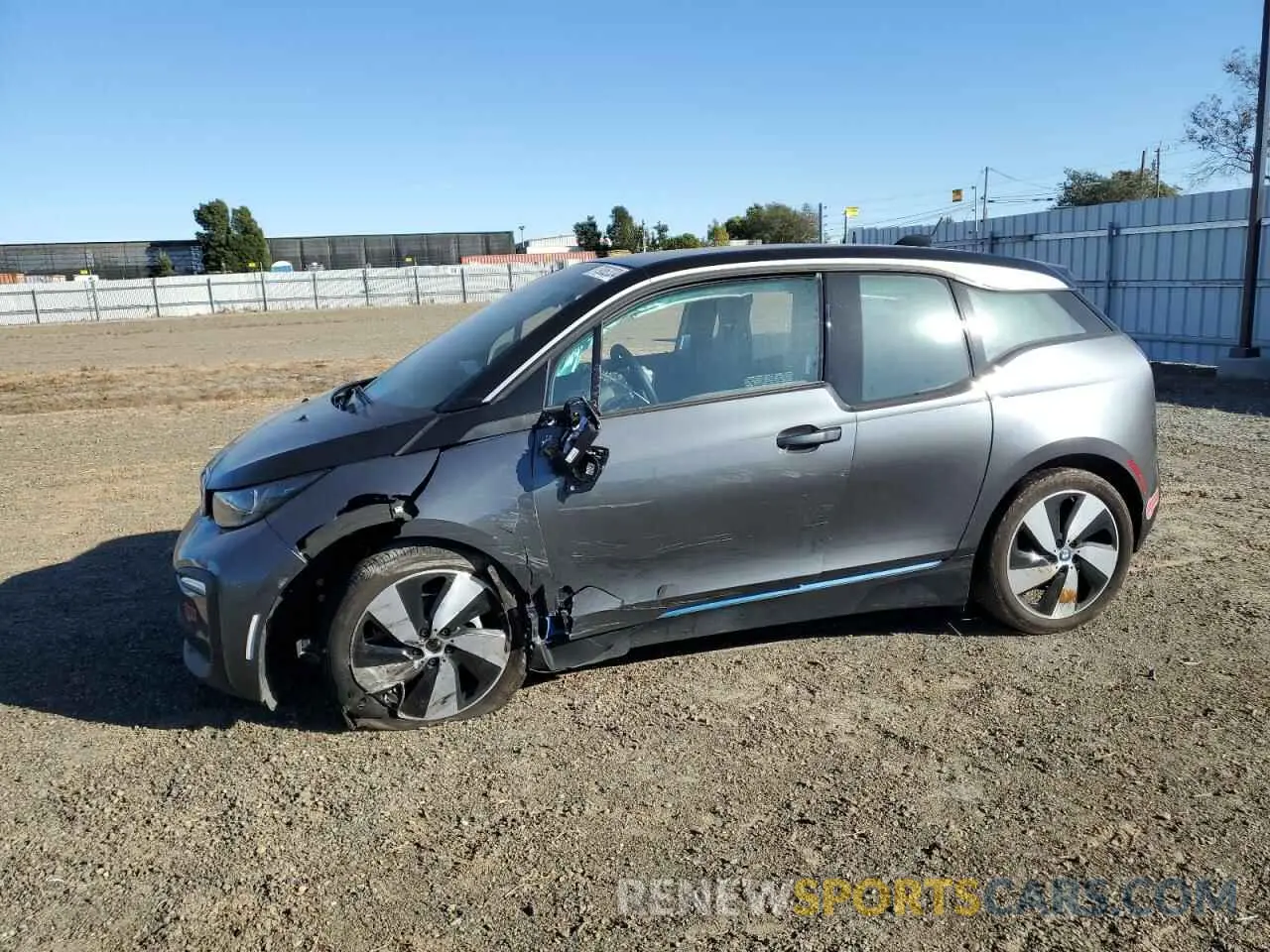 1 Фотография поврежденного автомобиля WBY8P2C51K7E47921 BMW I SERIES 2019