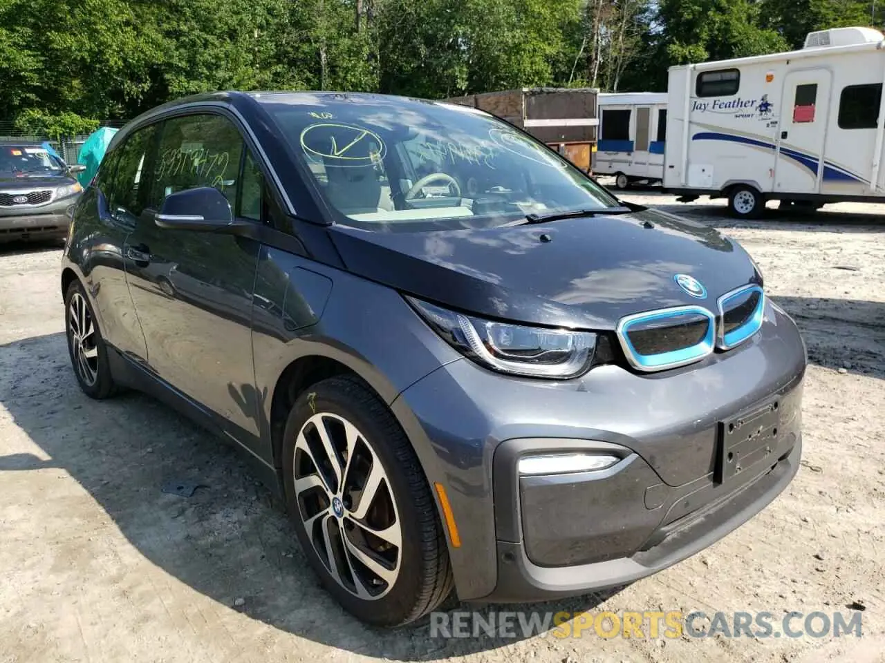 1 Фотография поврежденного автомобиля WBY8P4C53K7E29996 BMW I SERIES 2019
