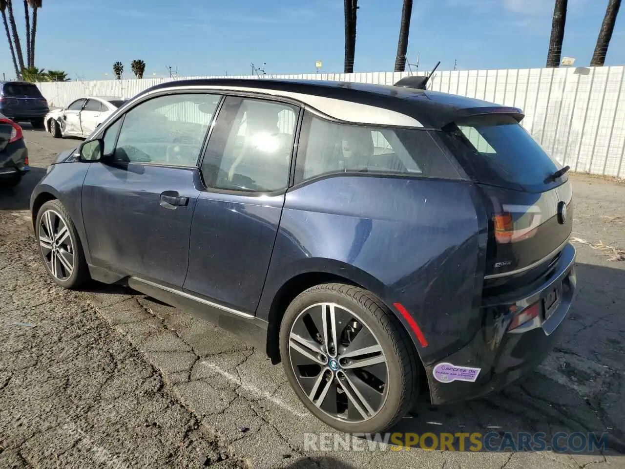 2 Photograph of a damaged car WBY8P4C54K7D28773 BMW I SERIES 2019