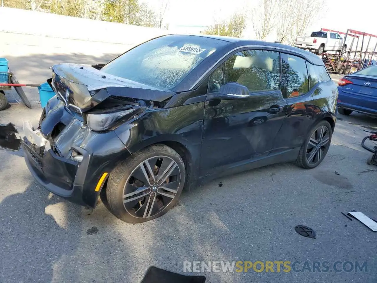 1 Photograph of a damaged car WBY8P4C58K7D21938 BMW I SERIES 2019