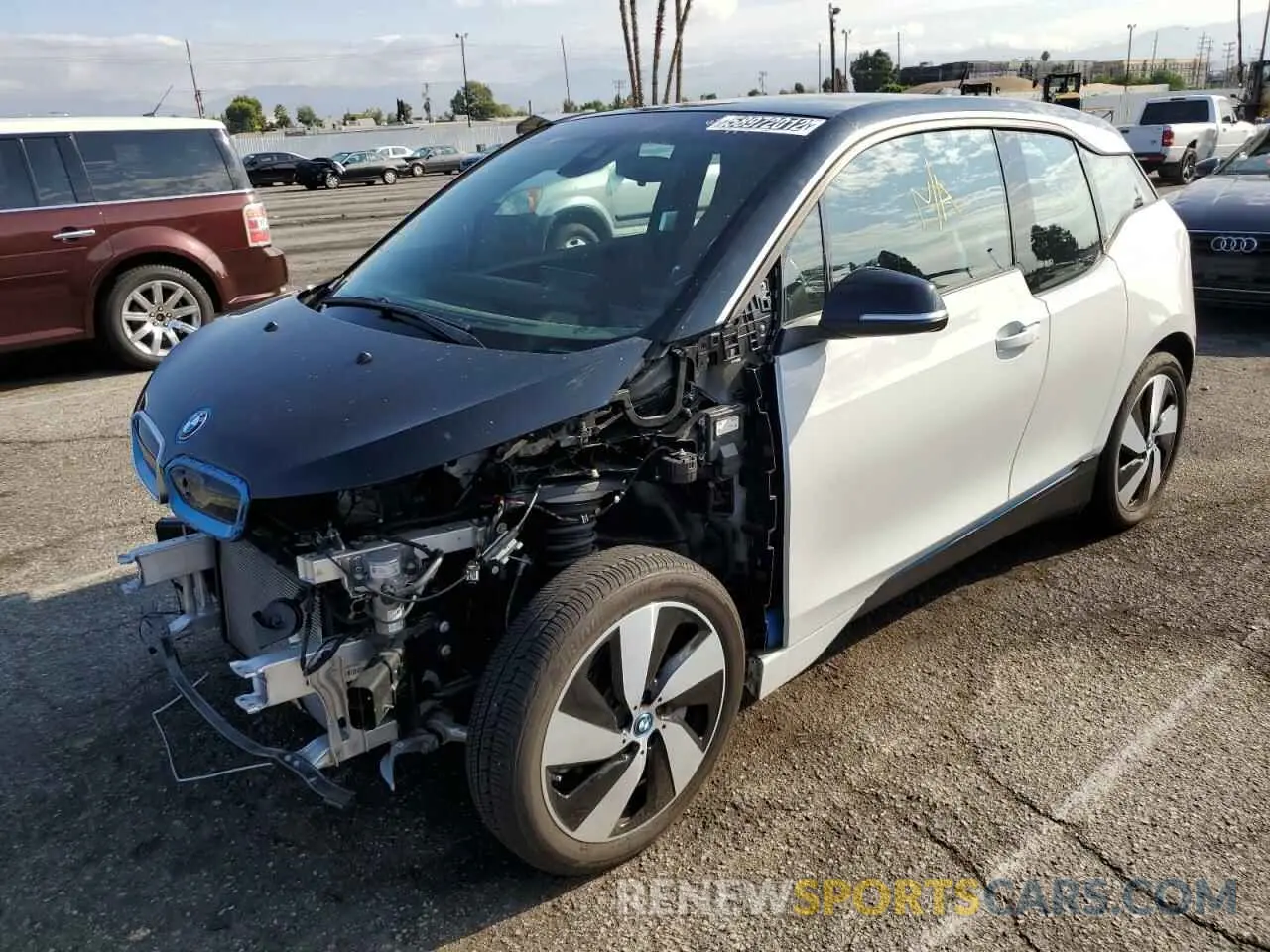 2 Фотография поврежденного автомобиля WBY8P4C58K7D63803 BMW I SERIES 2019
