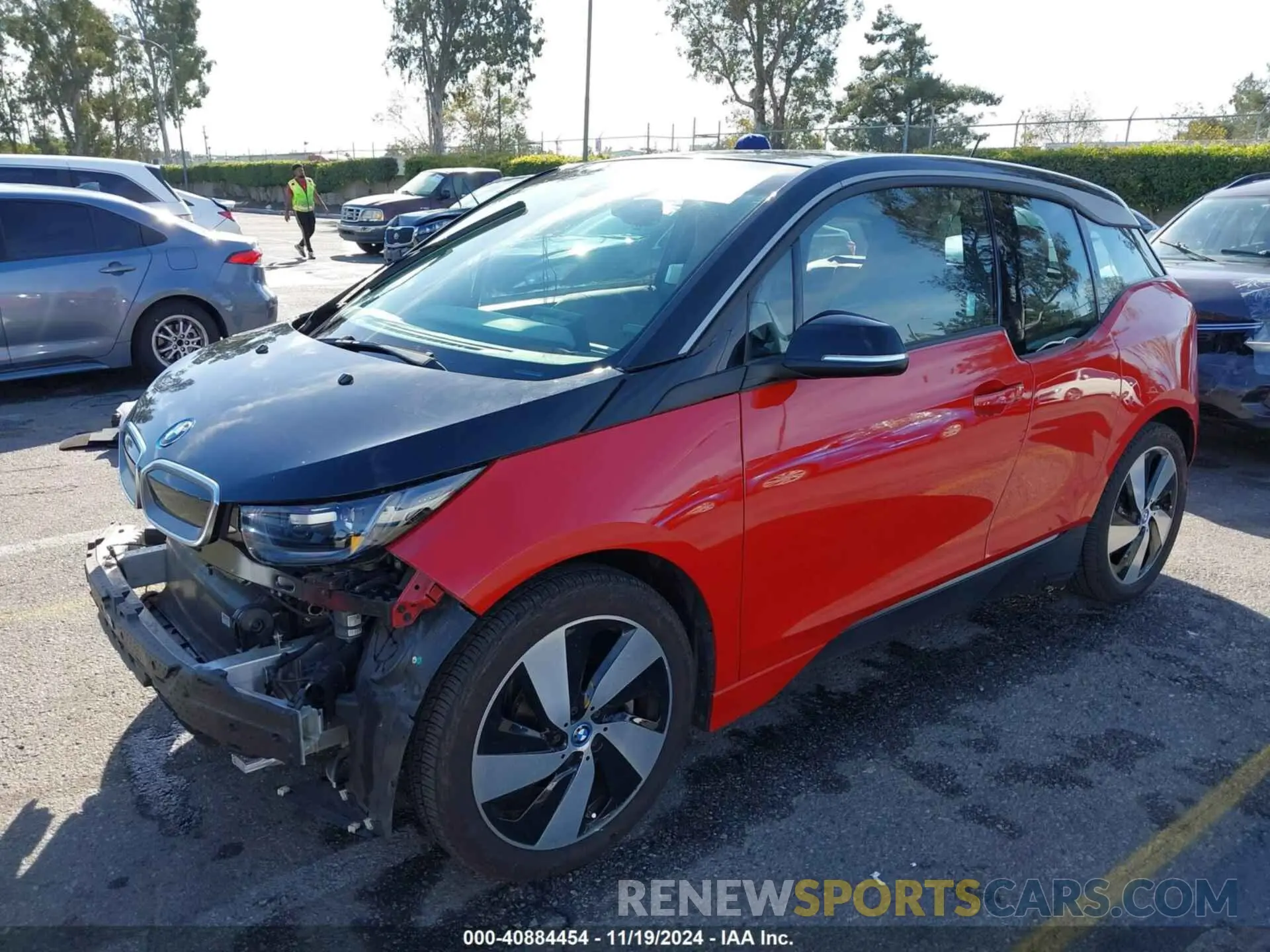 2 Photograph of a damaged car WBY8P2C50K7D82298 BMW I3 2019