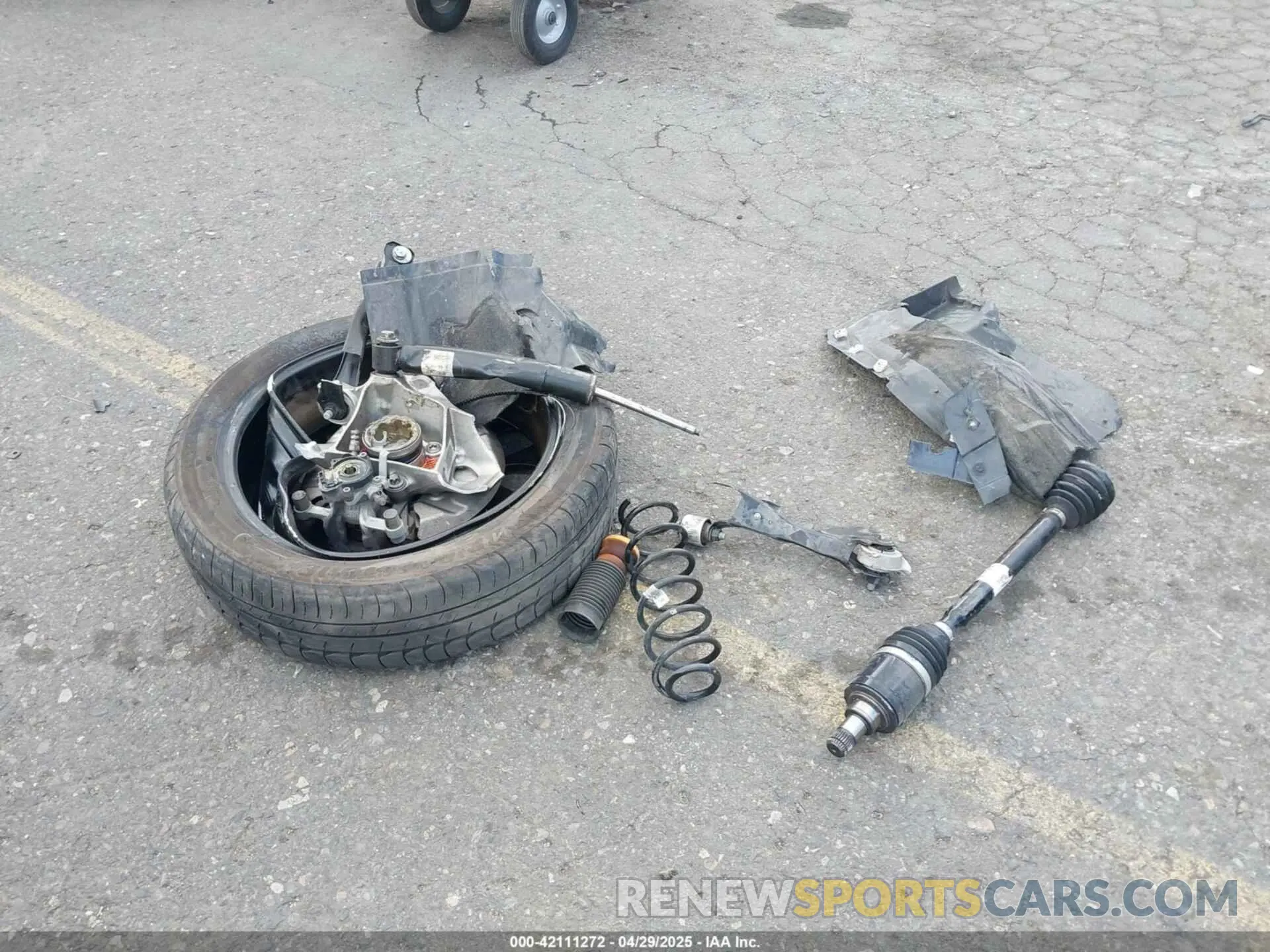11 Photograph of a damaged car WBY8P2C52K7E60919 BMW I3 2019