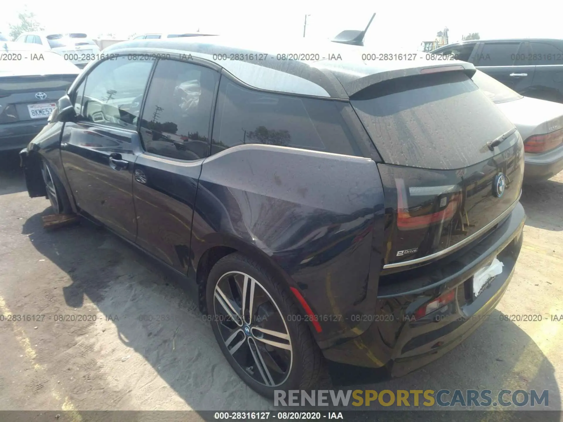 3 Photograph of a damaged car WBY8P4C55KVD32326 BMW I3 2019