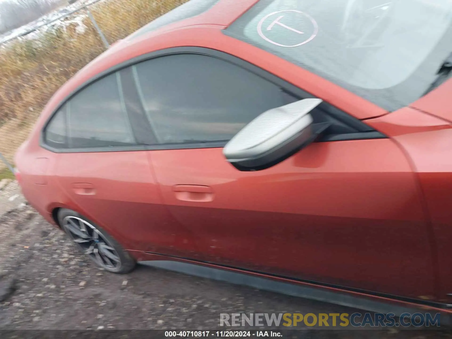 14 Photograph of a damaged car WBY33AW04PFP54493 BMW I4 2023