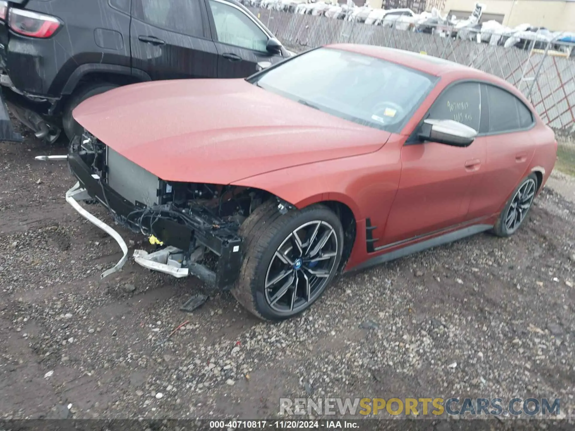 2 Photograph of a damaged car WBY33AW04PFP54493 BMW I4 2023