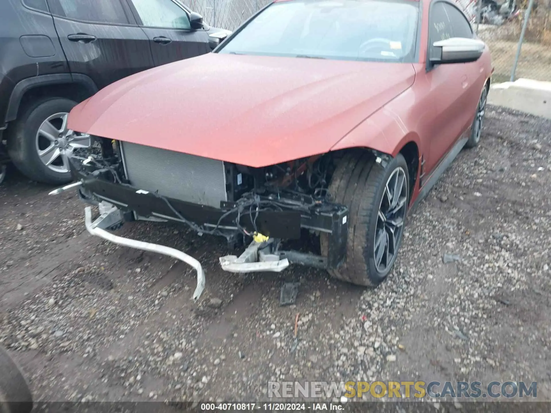 6 Photograph of a damaged car WBY33AW04PFP54493 BMW I4 2023