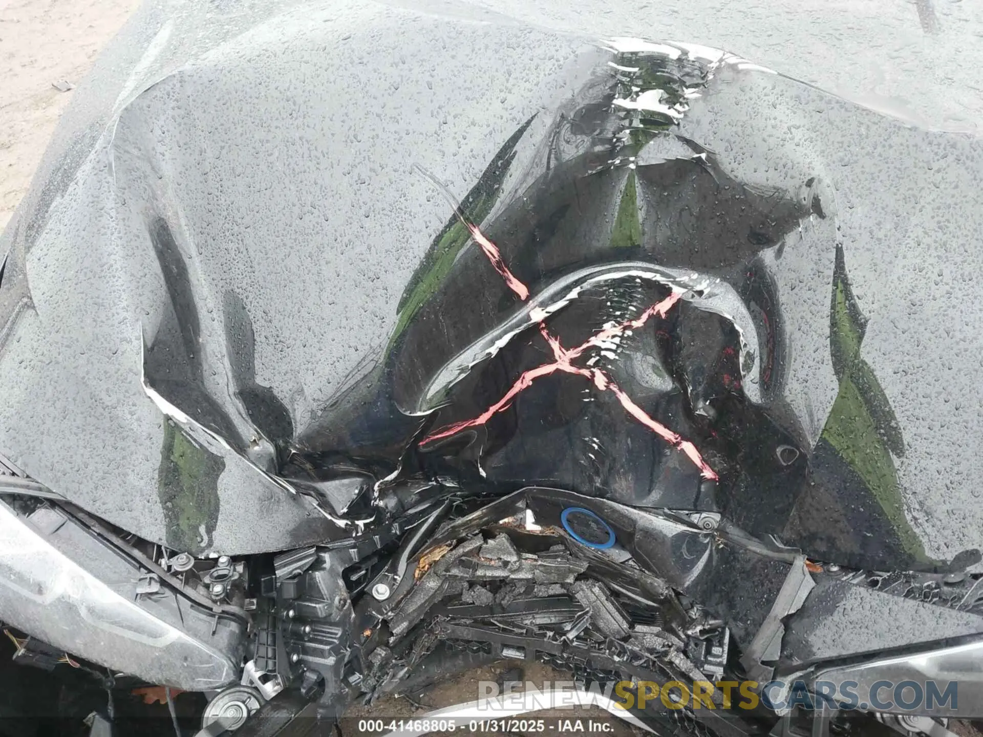 10 Photograph of a damaged car WBY43AW03PFP82824 BMW I4 2023