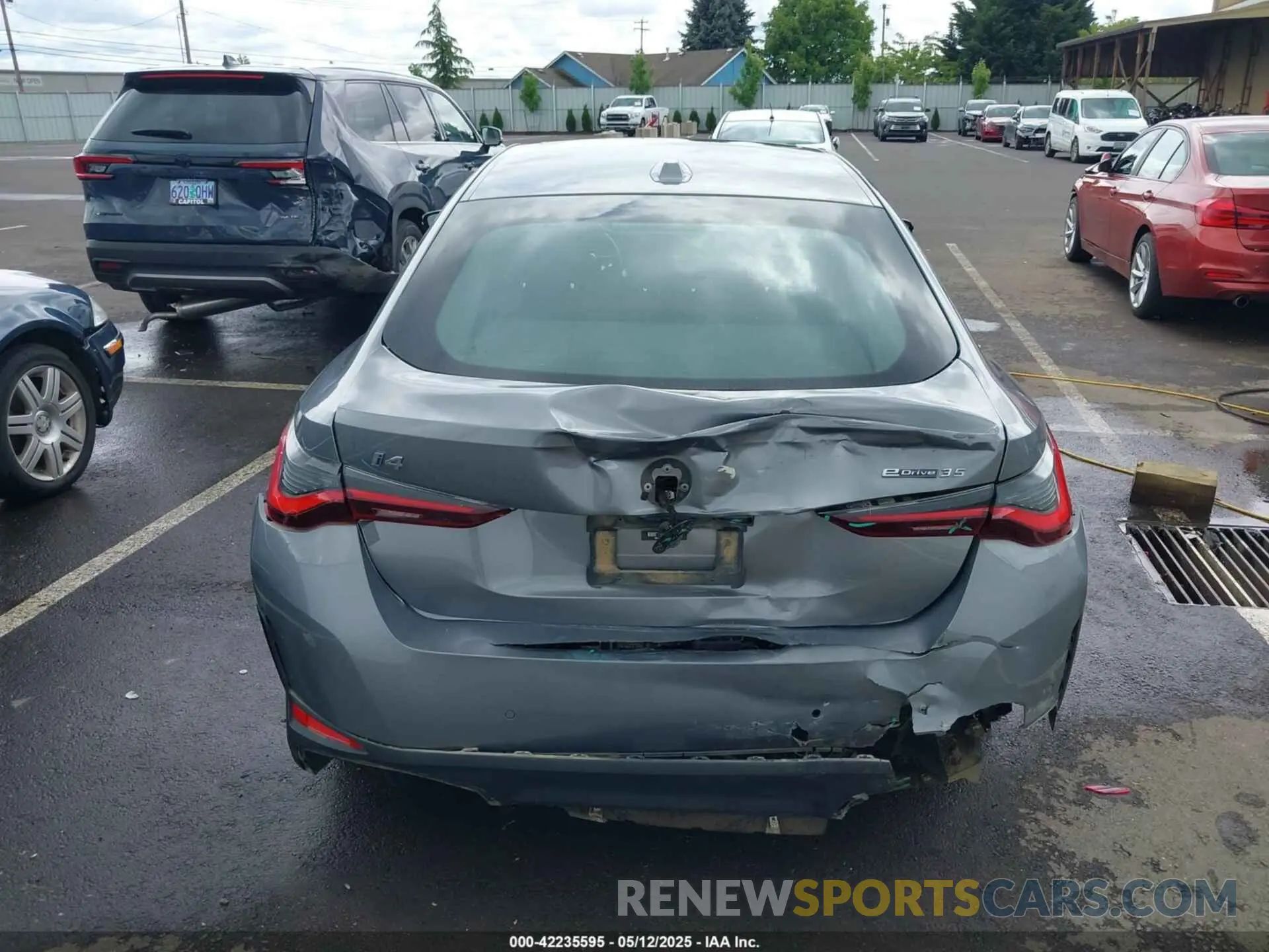 16 Photograph of a damaged car WBY43AW04PFP57379 BMW I4 2023