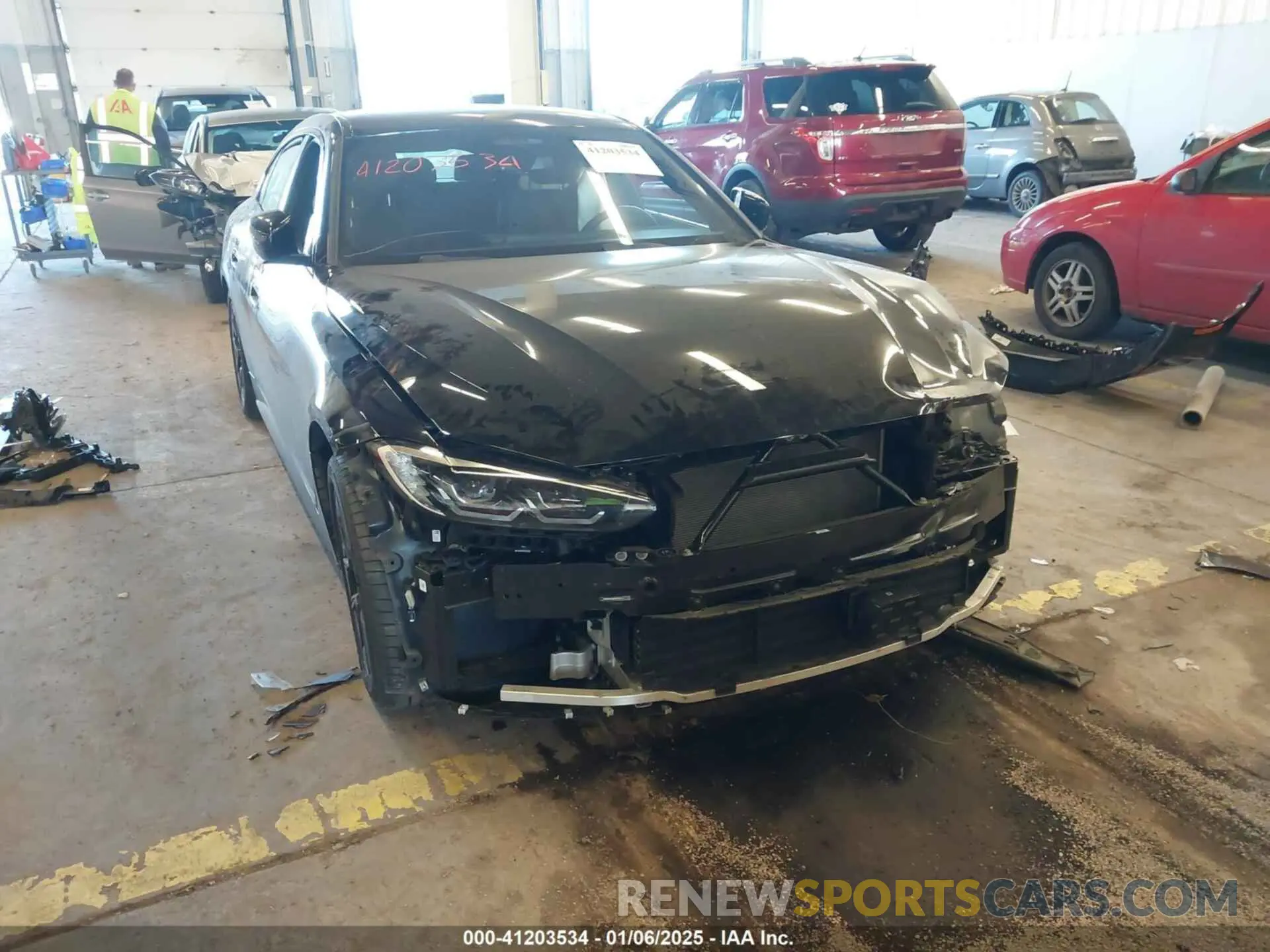 21 Photograph of a damaged car WBY73AW00PFR42980 BMW I4 2023