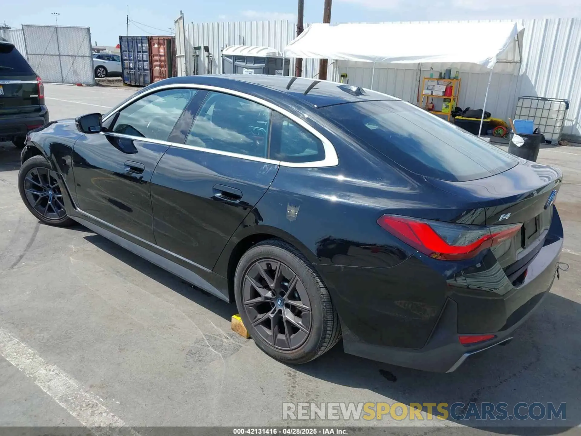3 Фотография поврежденного автомобиля WBY73AW08PFN62950 BMW I4 2023