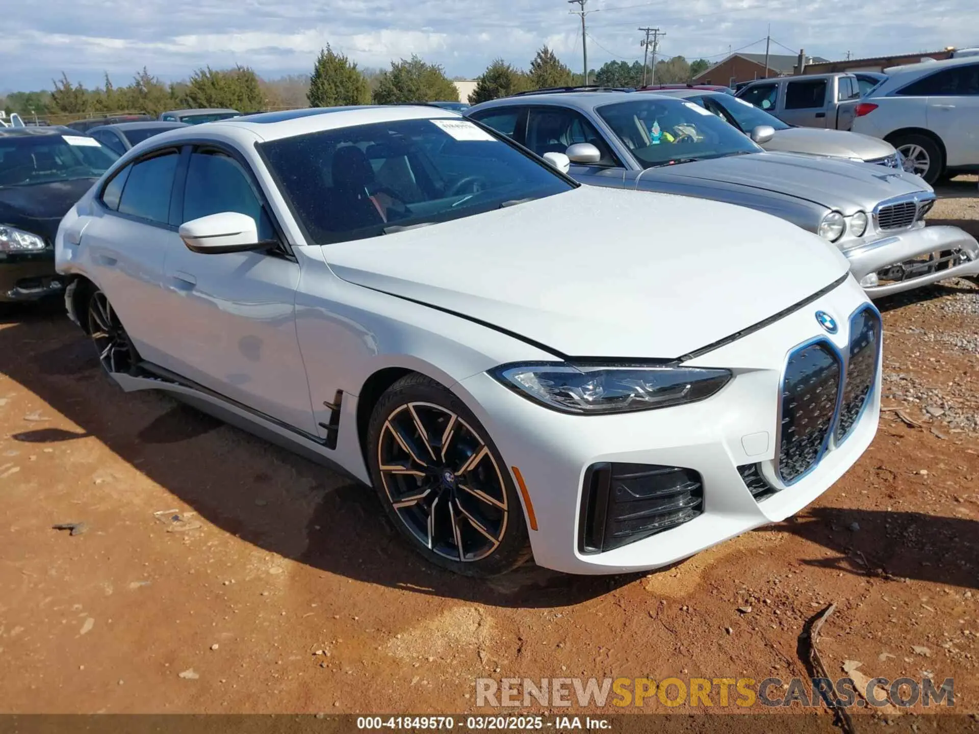1 Photograph of a damaged car WBY73AW08PFN72118 BMW I4 2023