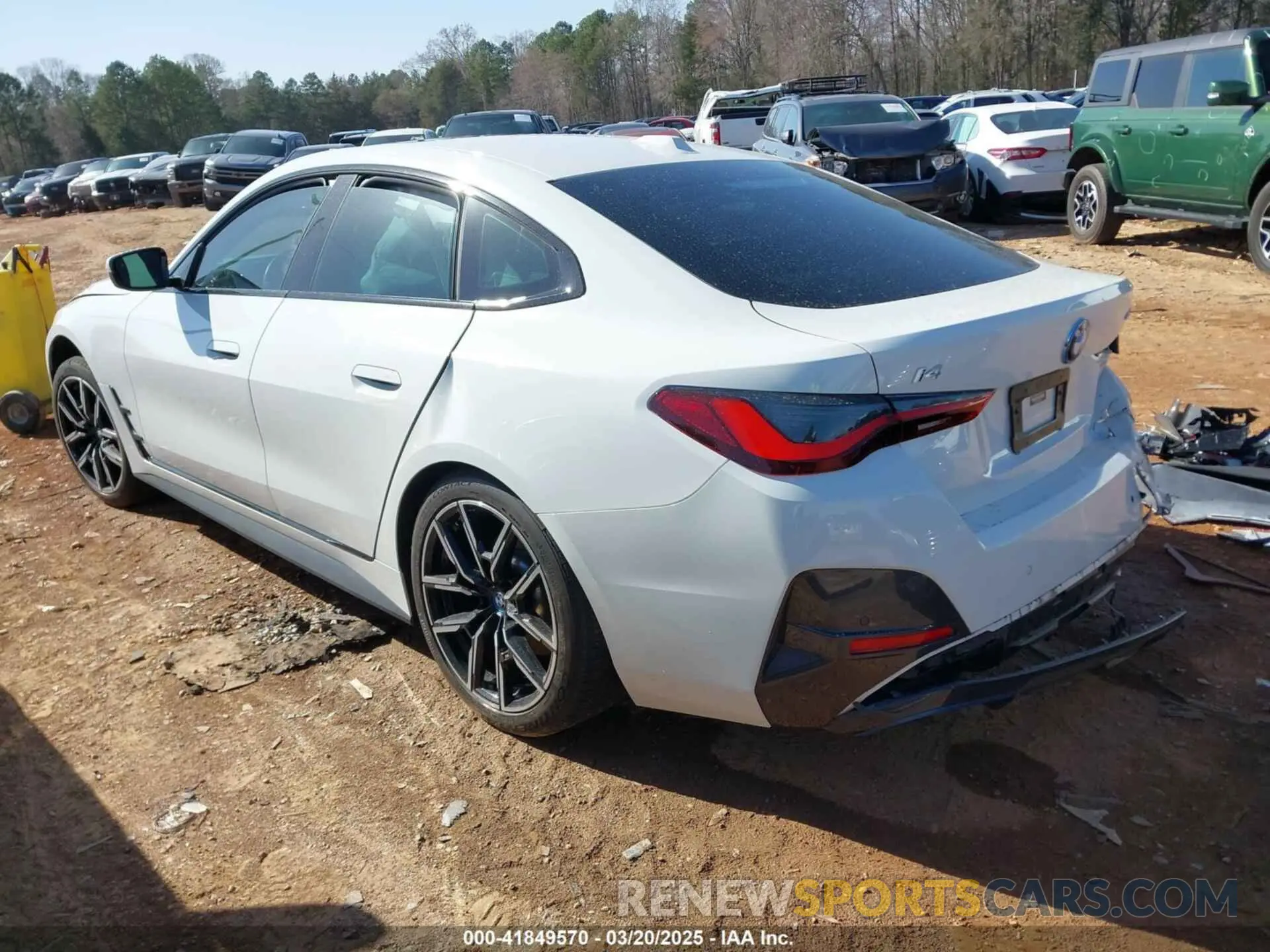 3 Photograph of a damaged car WBY73AW08PFN72118 BMW I4 2023