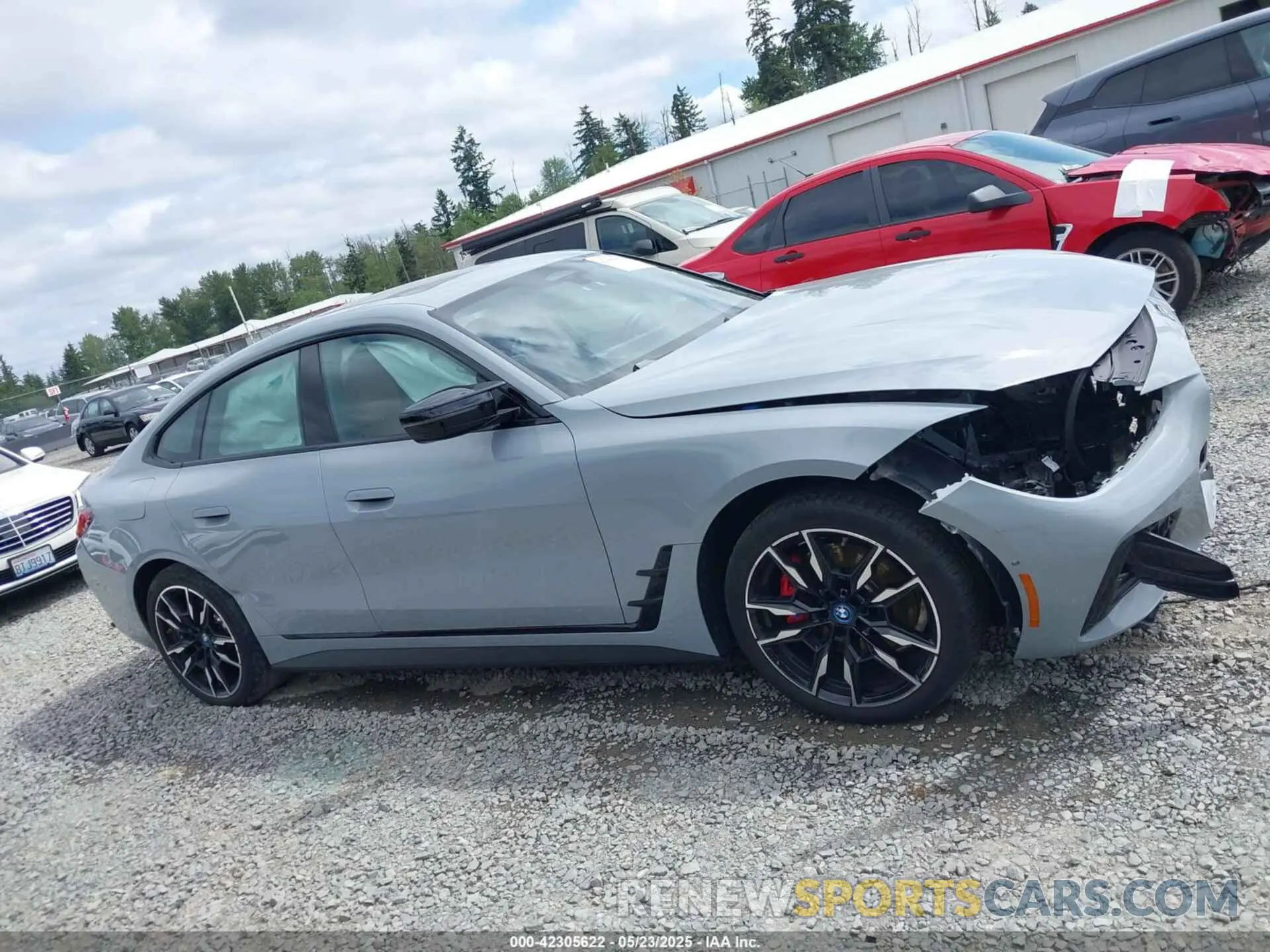 14 Photograph of a damaged car WBY33AW00RFR80145 BMW I4 2024