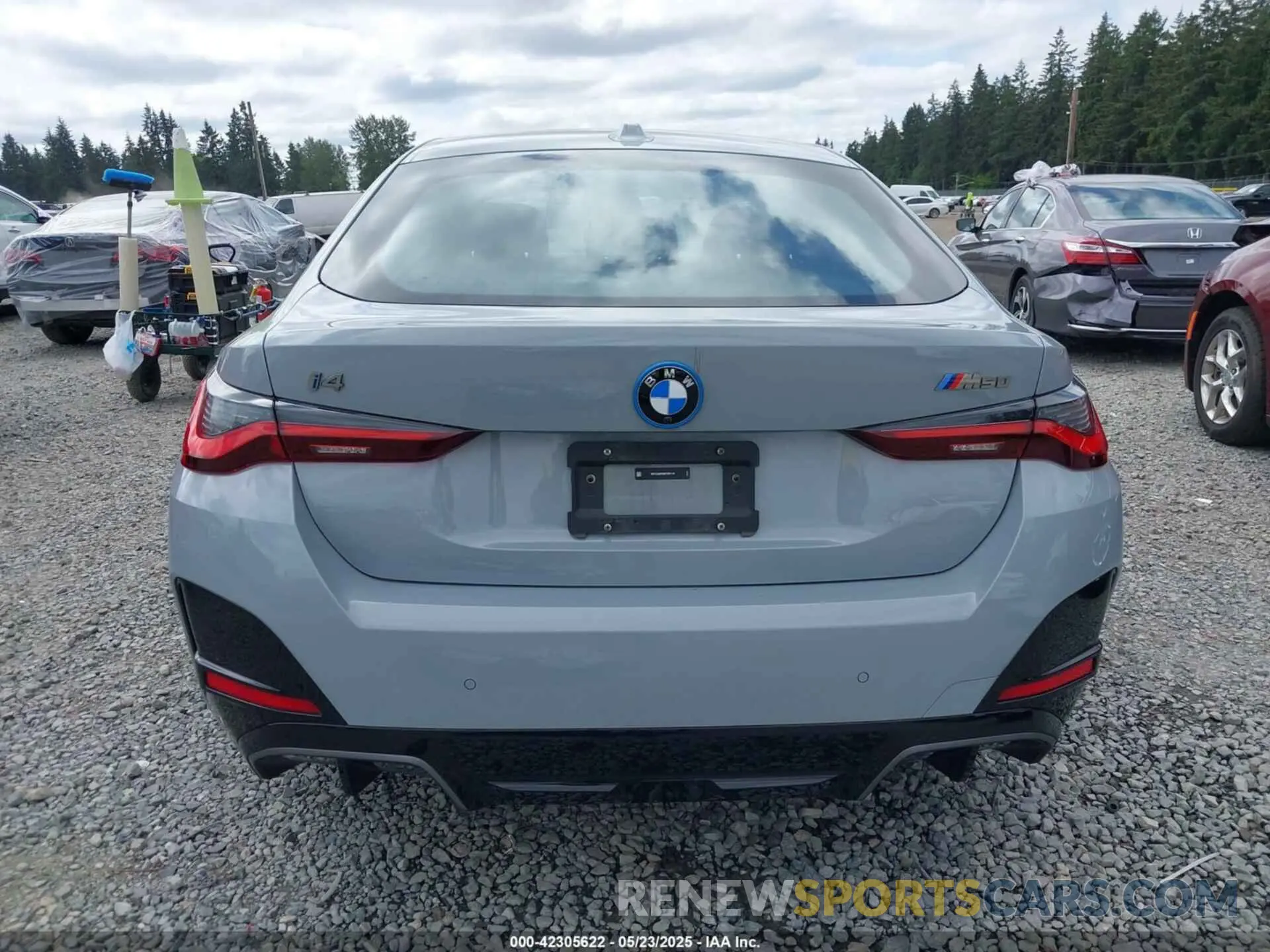 17 Photograph of a damaged car WBY33AW00RFR80145 BMW I4 2024