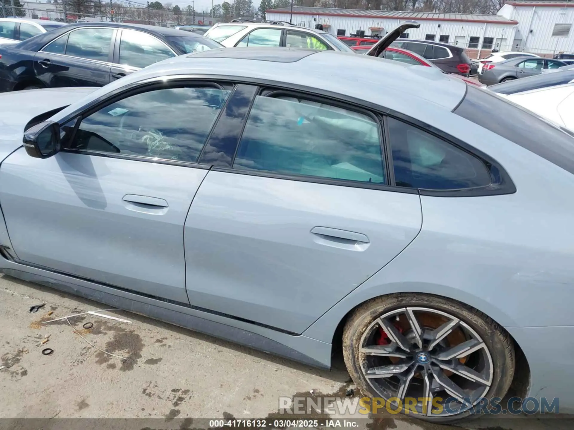 14 Photograph of a damaged car WBY33AW0XRFS38674 BMW I4 2024
