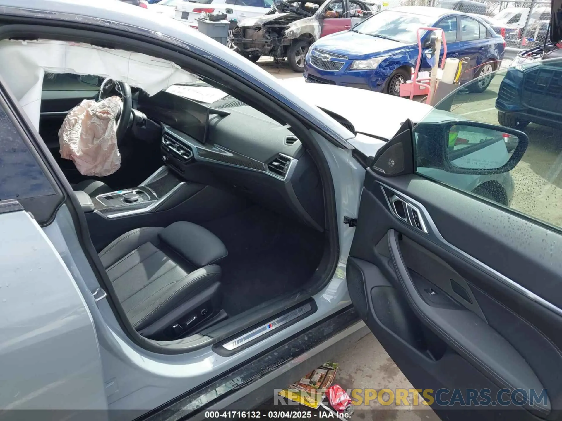 5 Photograph of a damaged car WBY33AW0XRFS38674 BMW I4 2024