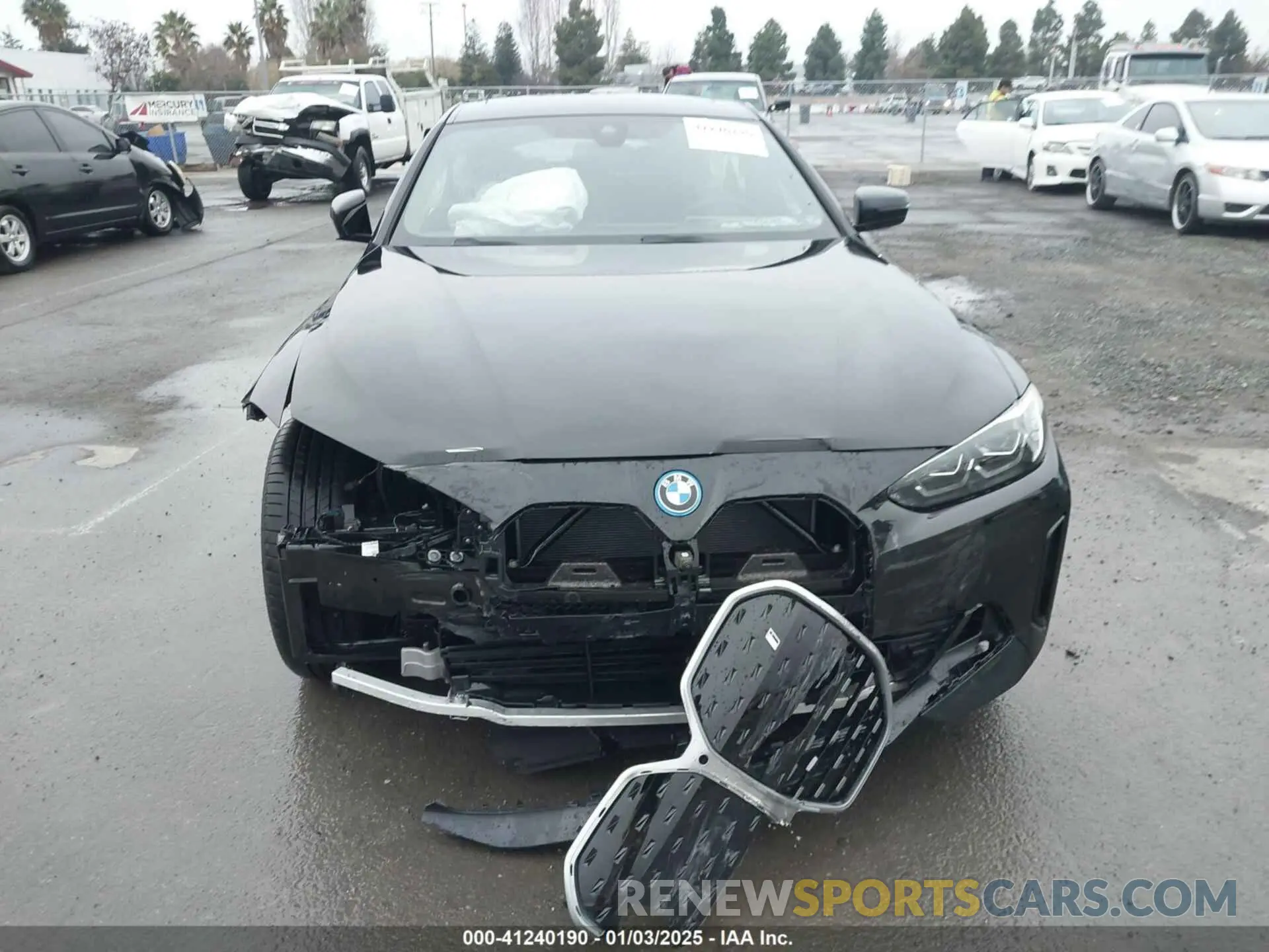 6 Фотография поврежденного автомобиля WBY43AW08RFT02294 BMW I4 2024