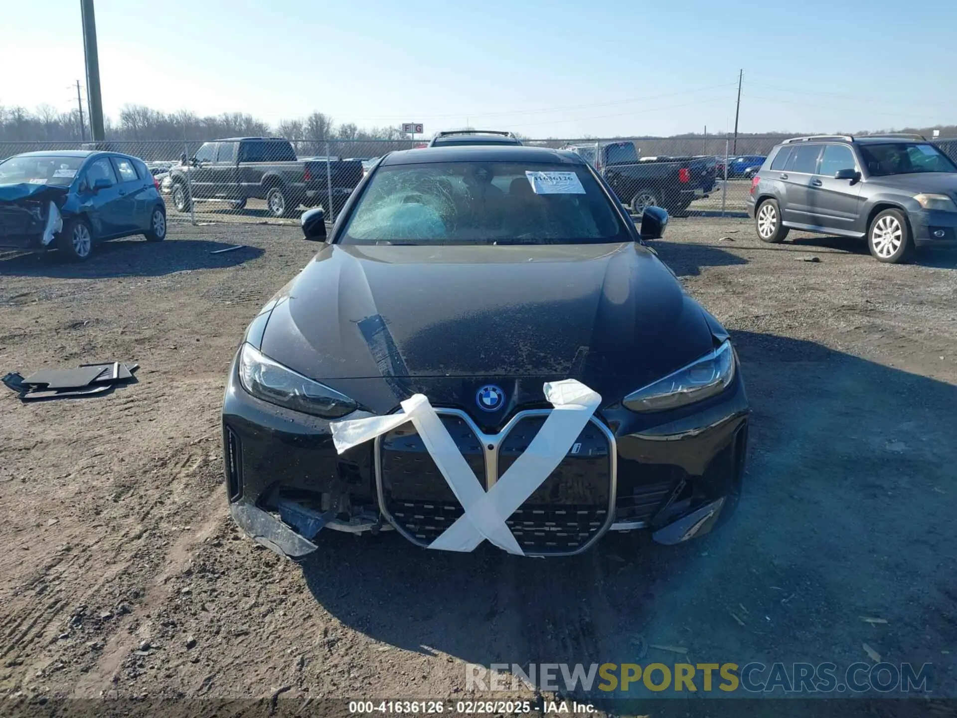 11 Photograph of a damaged car WBY73AW02RFT29049 BMW I4 2024
