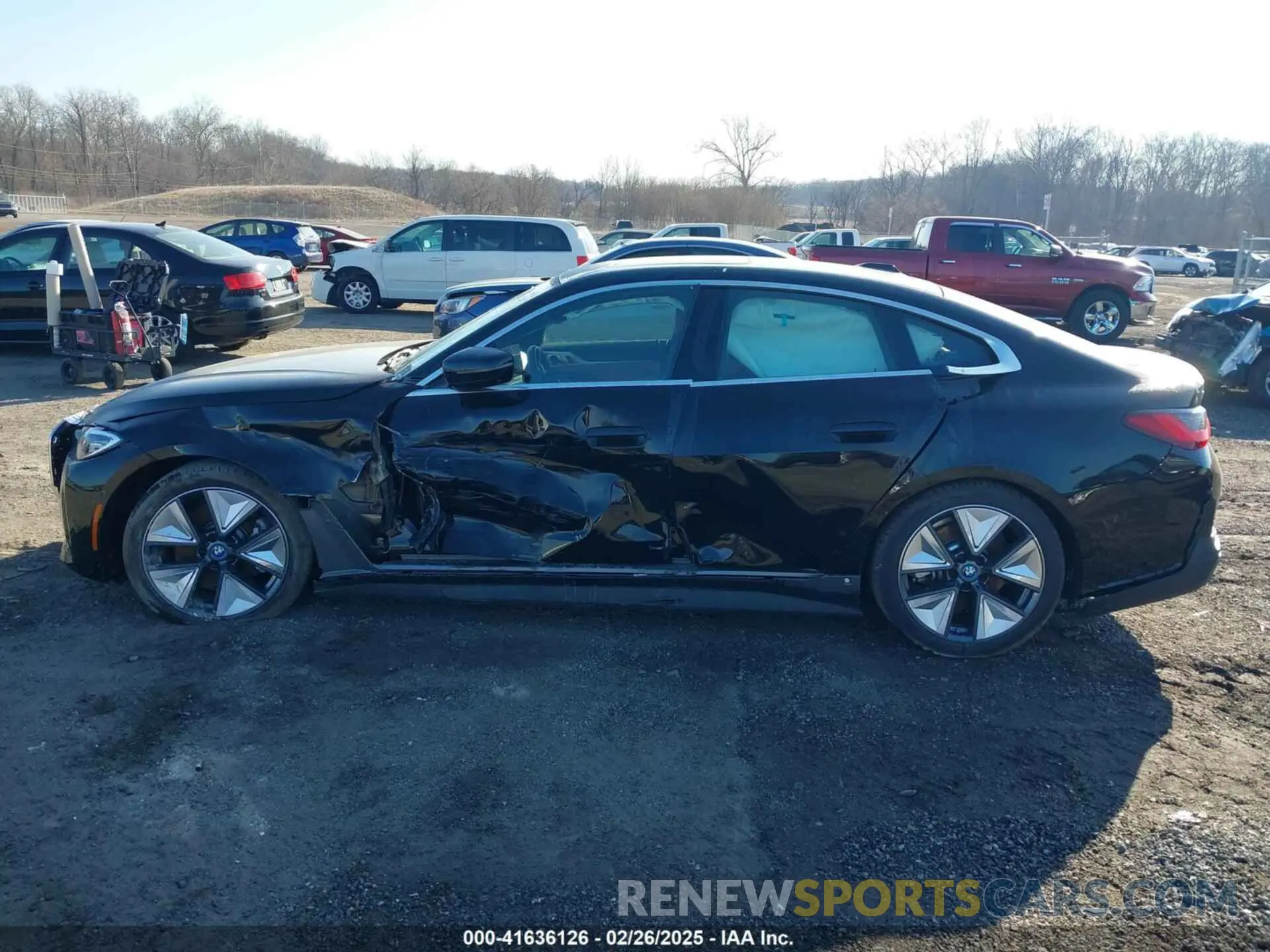 13 Photograph of a damaged car WBY73AW02RFT29049 BMW I4 2024