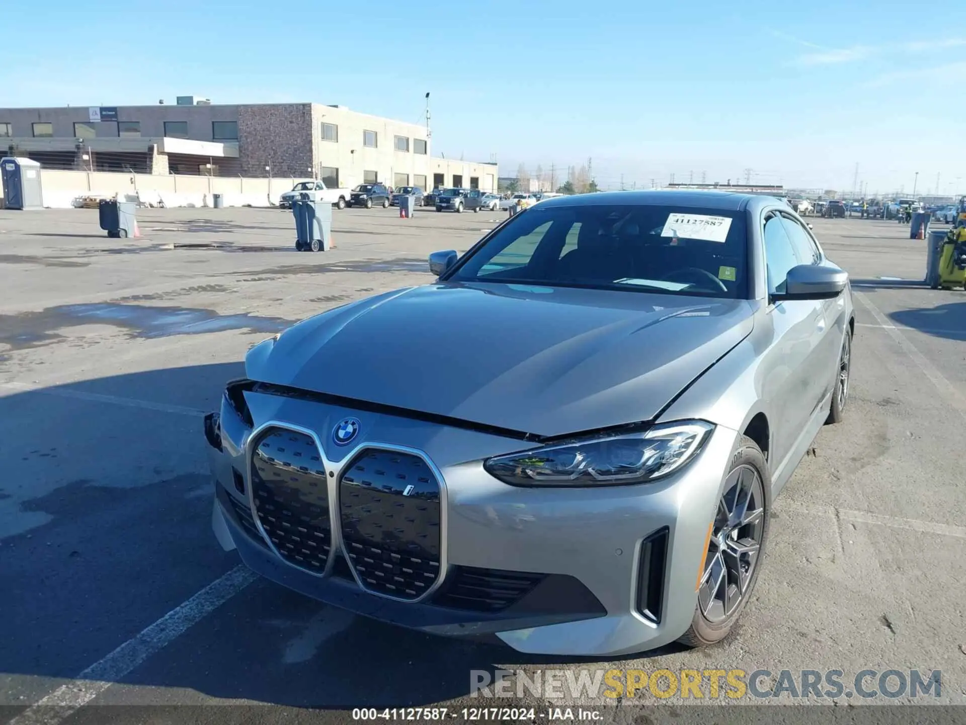 2 Фотография поврежденного автомобиля WBY73AW05RFT33063 BMW I4 2024