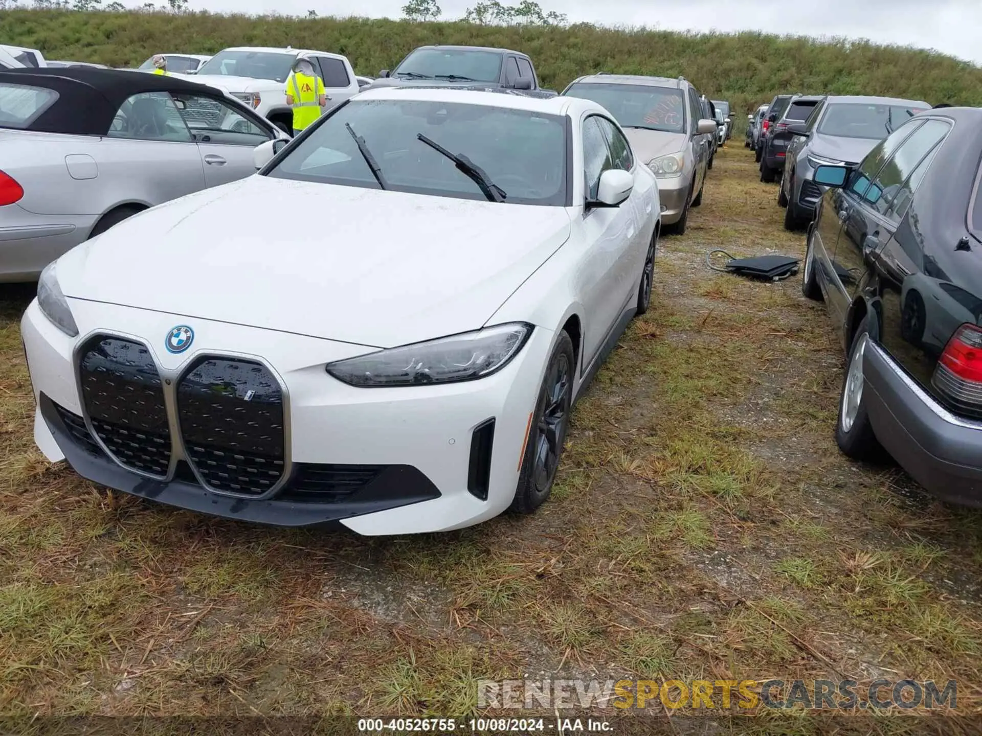 2 Photograph of a damaged car WBY73AW06RFR74822 BMW I4 2024