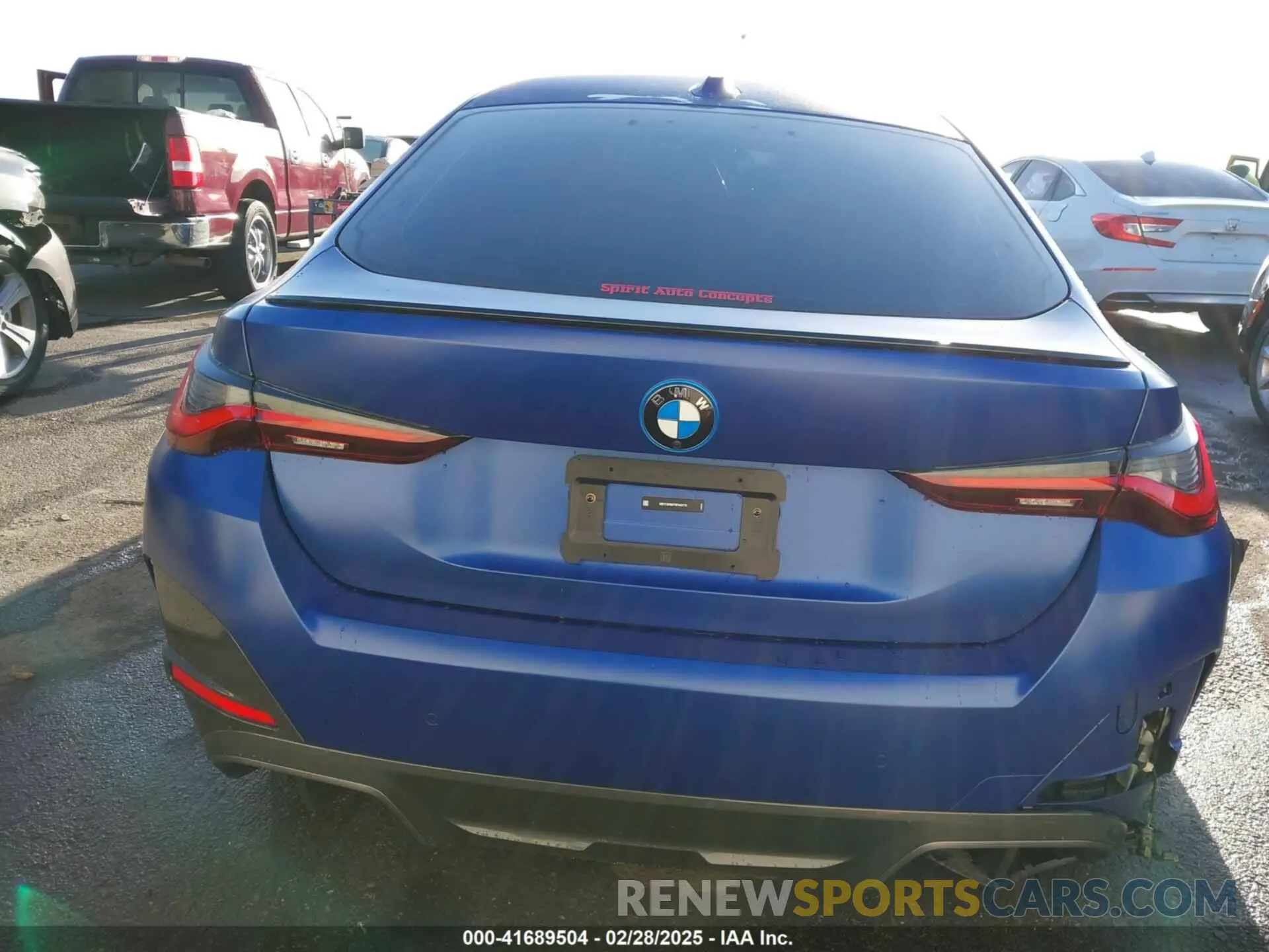 16 Photograph of a damaged car WBY73AW07RFS43770 BMW I4 2024