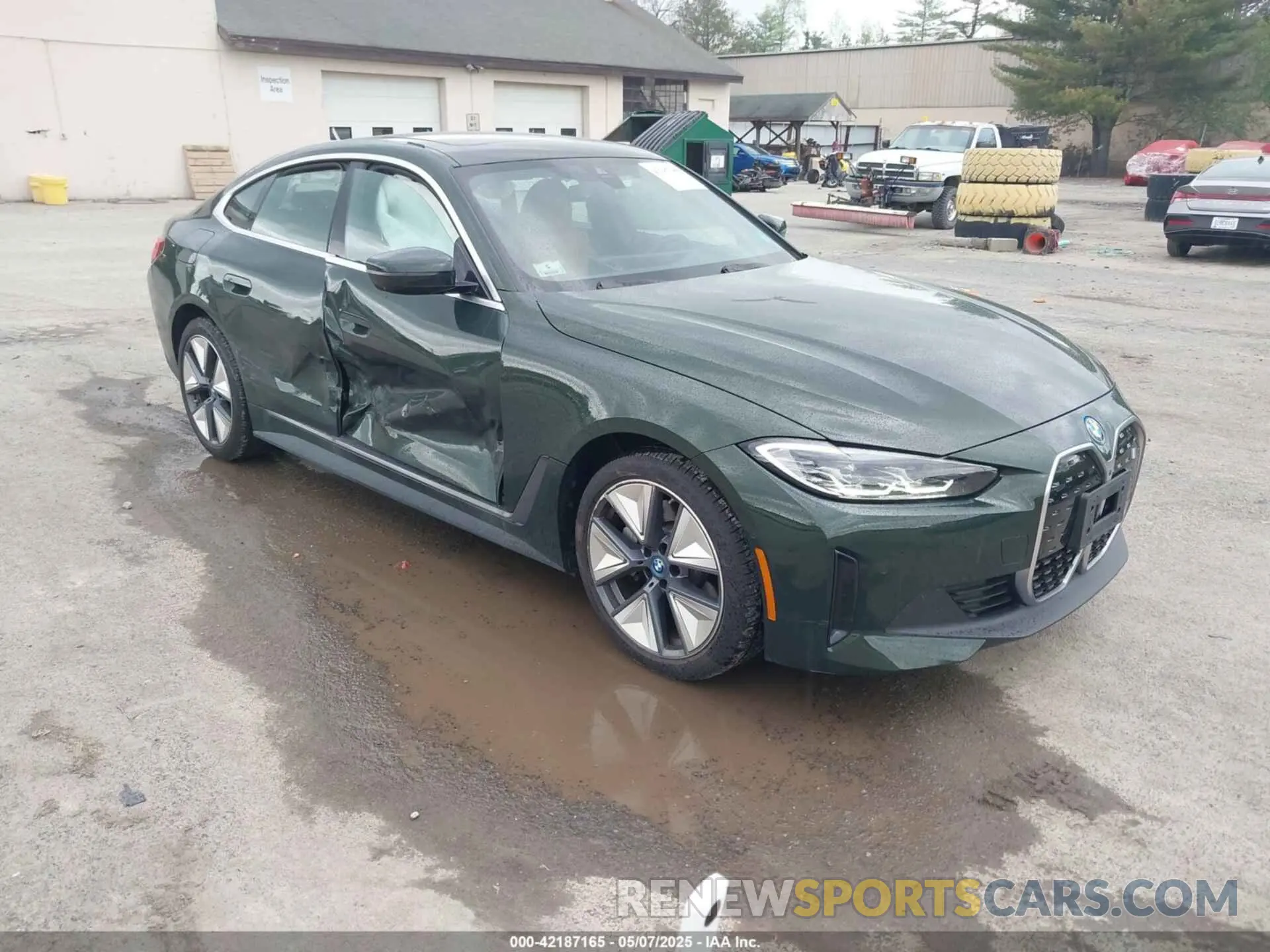 1 Photograph of a damaged car WBY73AW07RFS54641 BMW I4 2024