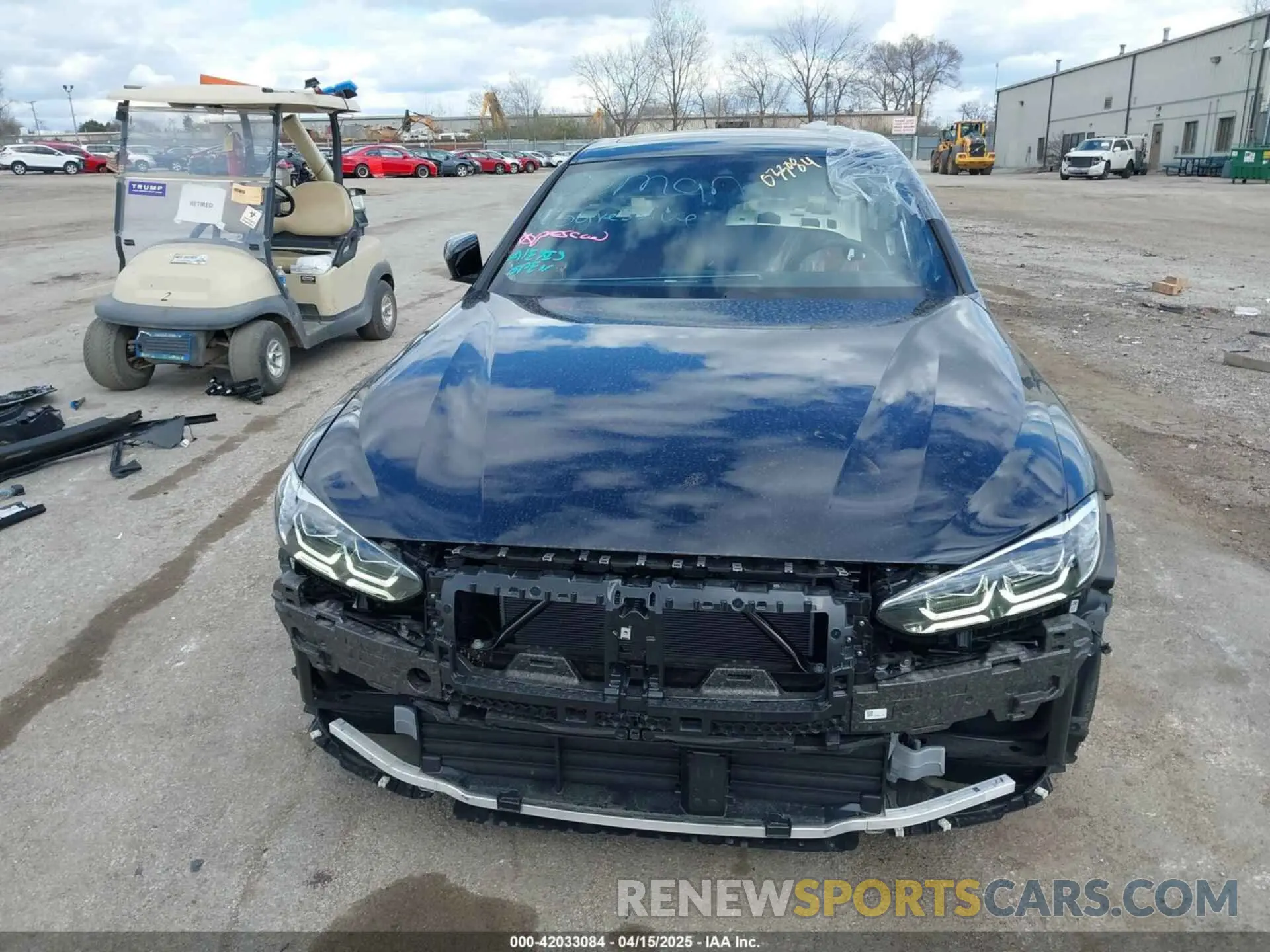 12 Photograph of a damaged car WBY83FB01RFS71670 BMW I4 2024