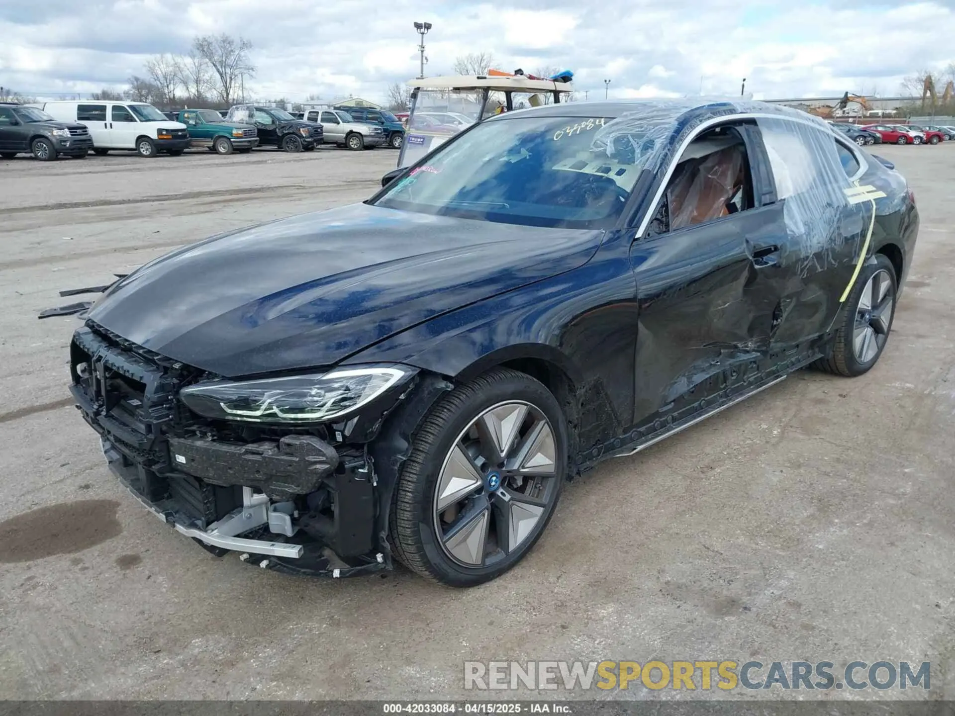6 Photograph of a damaged car WBY83FB01RFS71670 BMW I4 2024