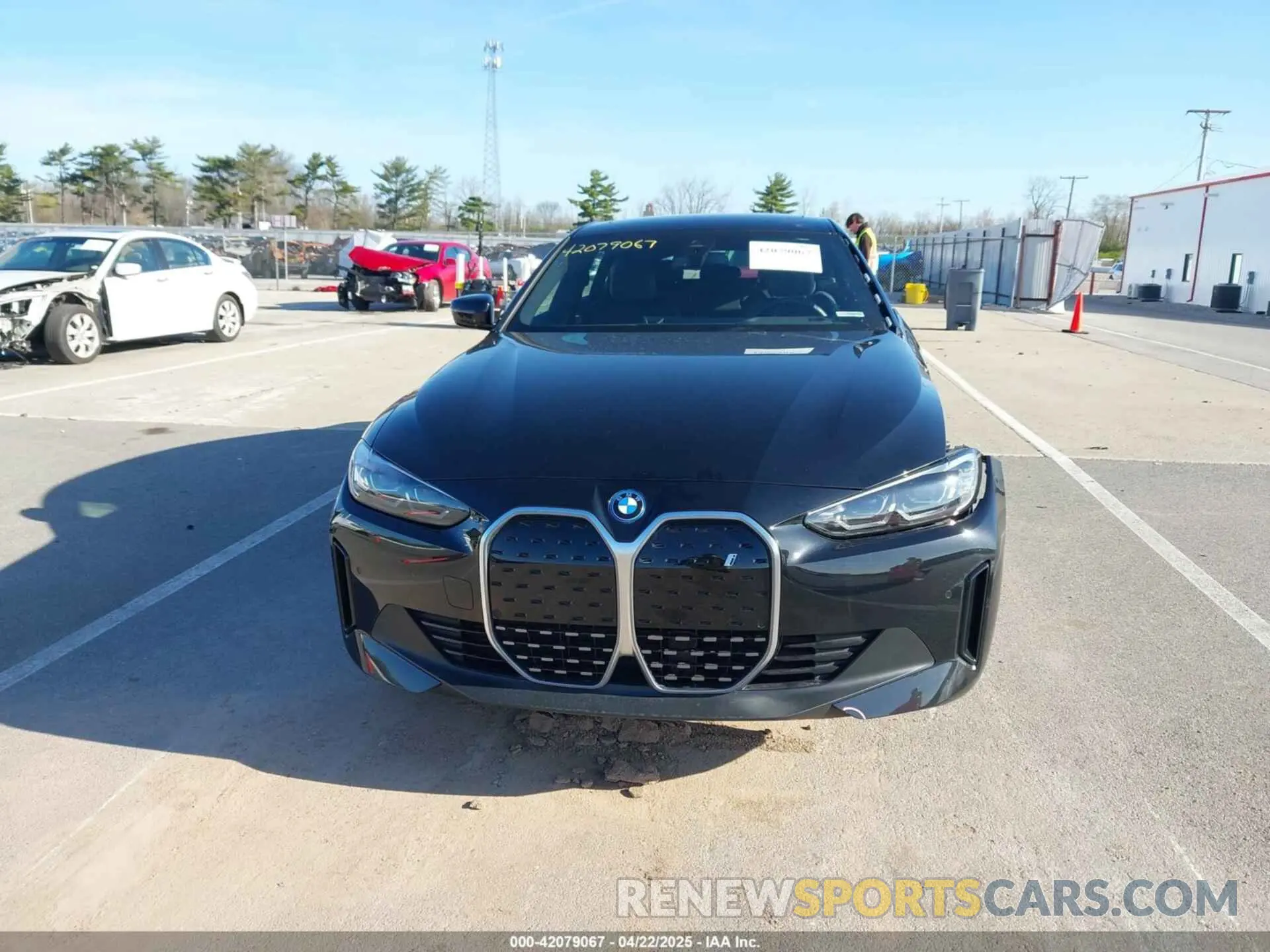 12 Photograph of a damaged car WBY83FB05RFS69775 BMW I4 2024