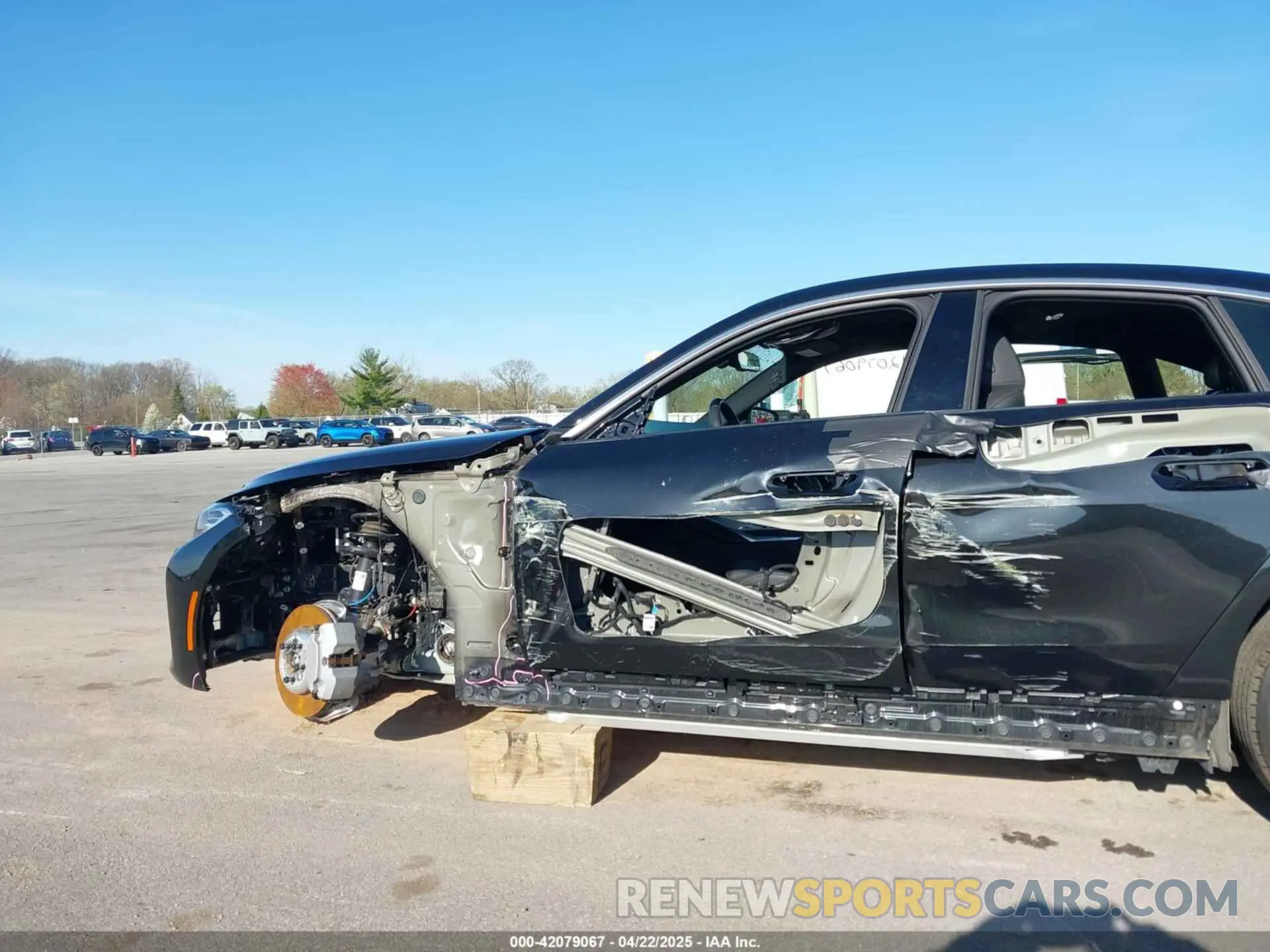 6 Photograph of a damaged car WBY83FB05RFS69775 BMW I4 2024
