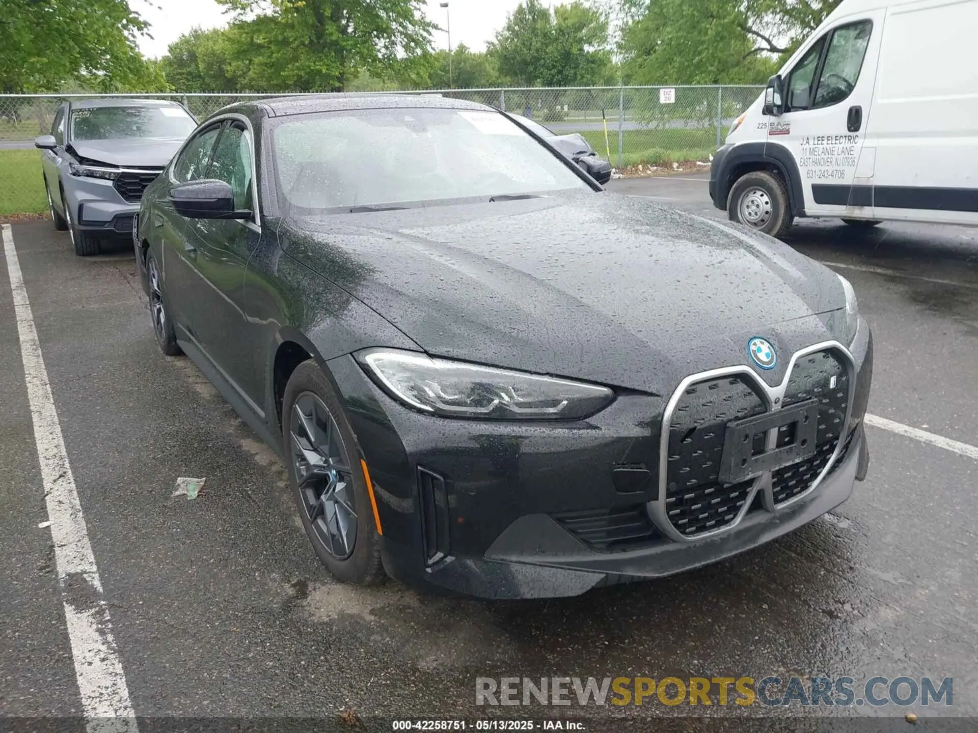 1 Photograph of a damaged car WBY83FB07RFT10939 BMW I4 2024