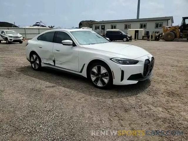 11 Photograph of a damaged car WBY73AW00NFN10516 BMW I4 EDRIVE 2022