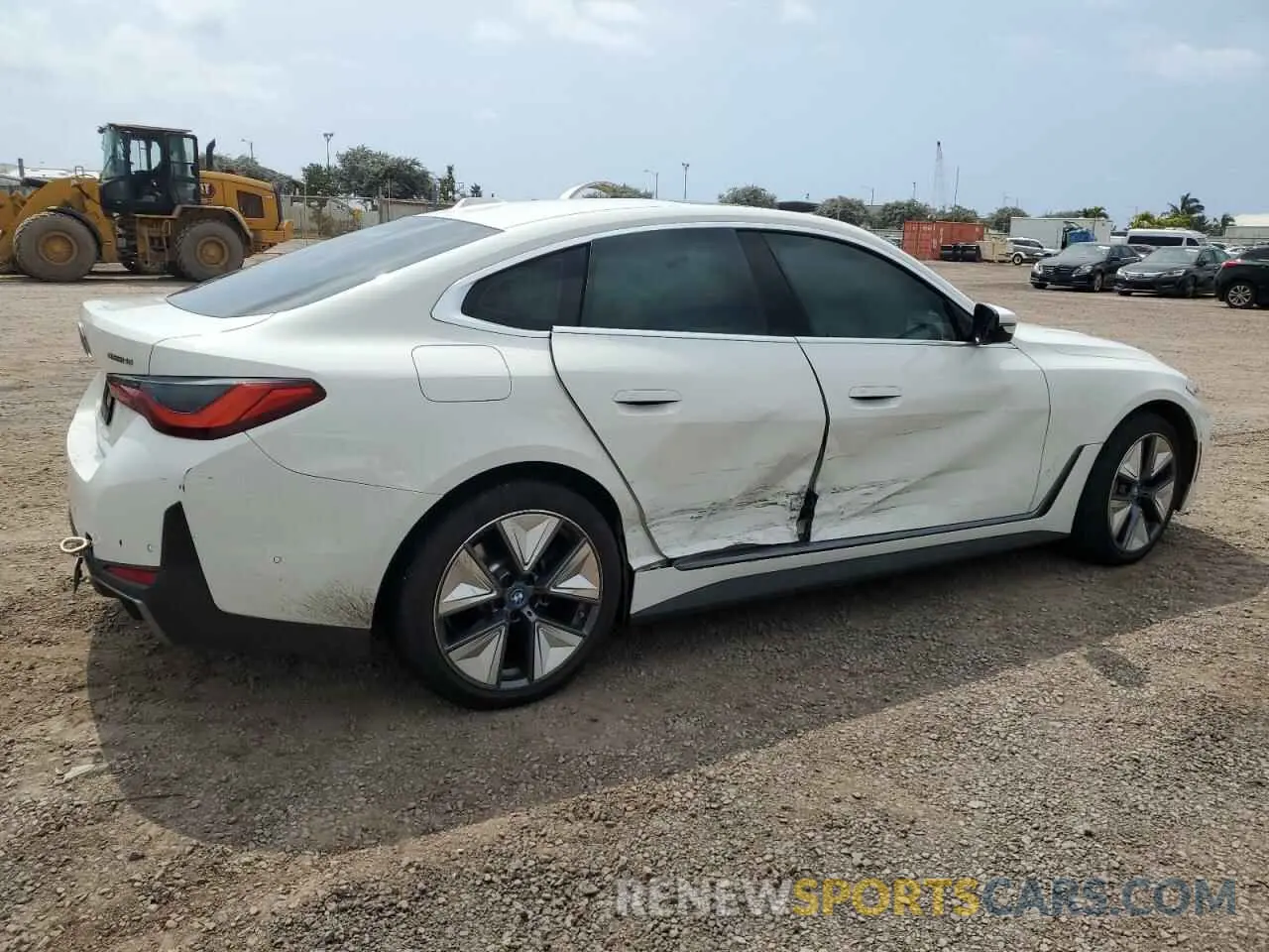 3 Photograph of a damaged car WBY73AW00NFN10516 BMW I4 EDRIVE 2022