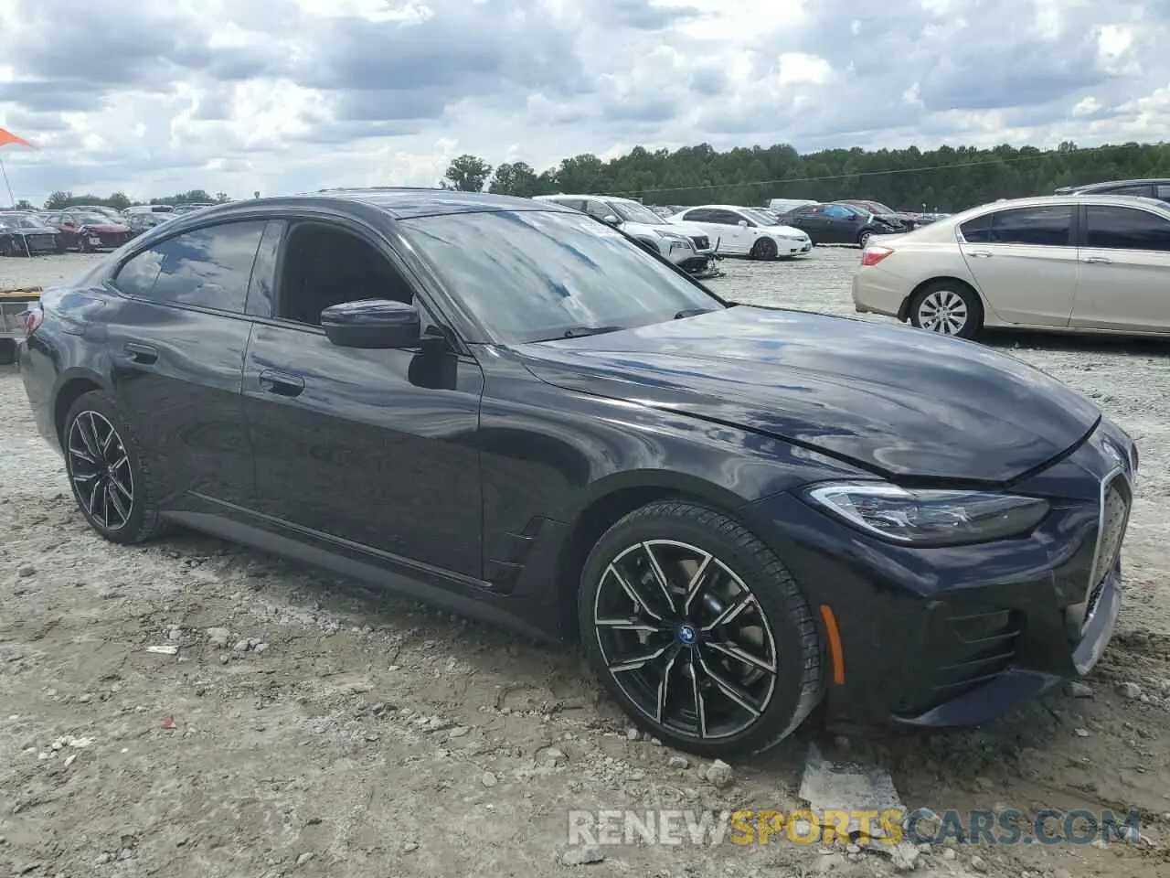 4 Photograph of a damaged car WBY73AW01NFN05602 BMW I4 EDRIVE 2022