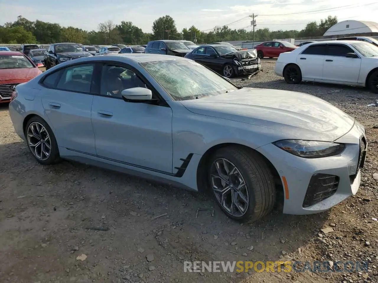 4 Photograph of a damaged car WBY73AW08NFM61503 BMW I4 EDRIVE 2022