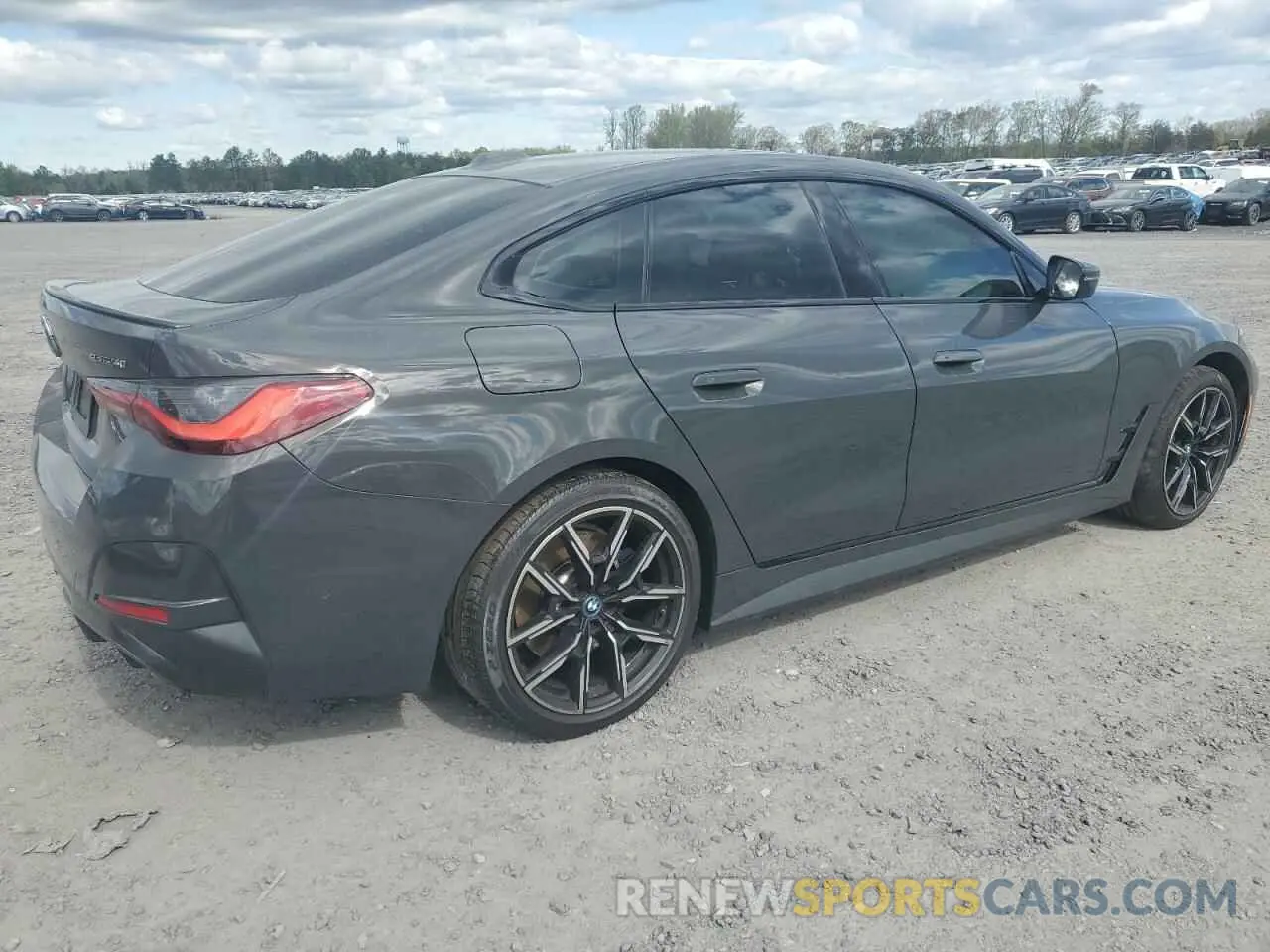 3 Photograph of a damaged car WBY73AW0XNFN24164 BMW I4 EDRIVE 2022