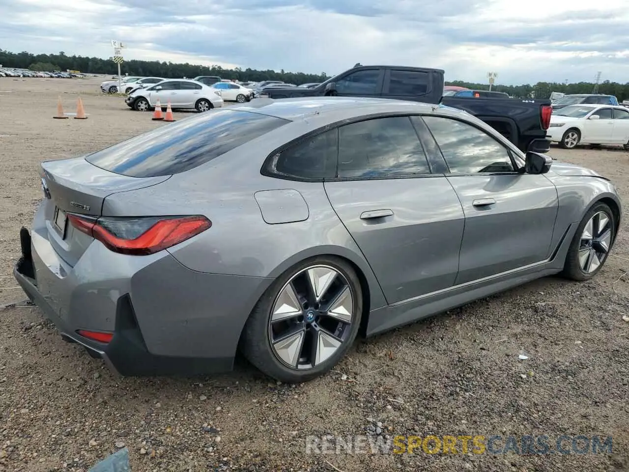 3 Photograph of a damaged car WBY43AW02PFP44405 BMW I4 EDRIVE 2023